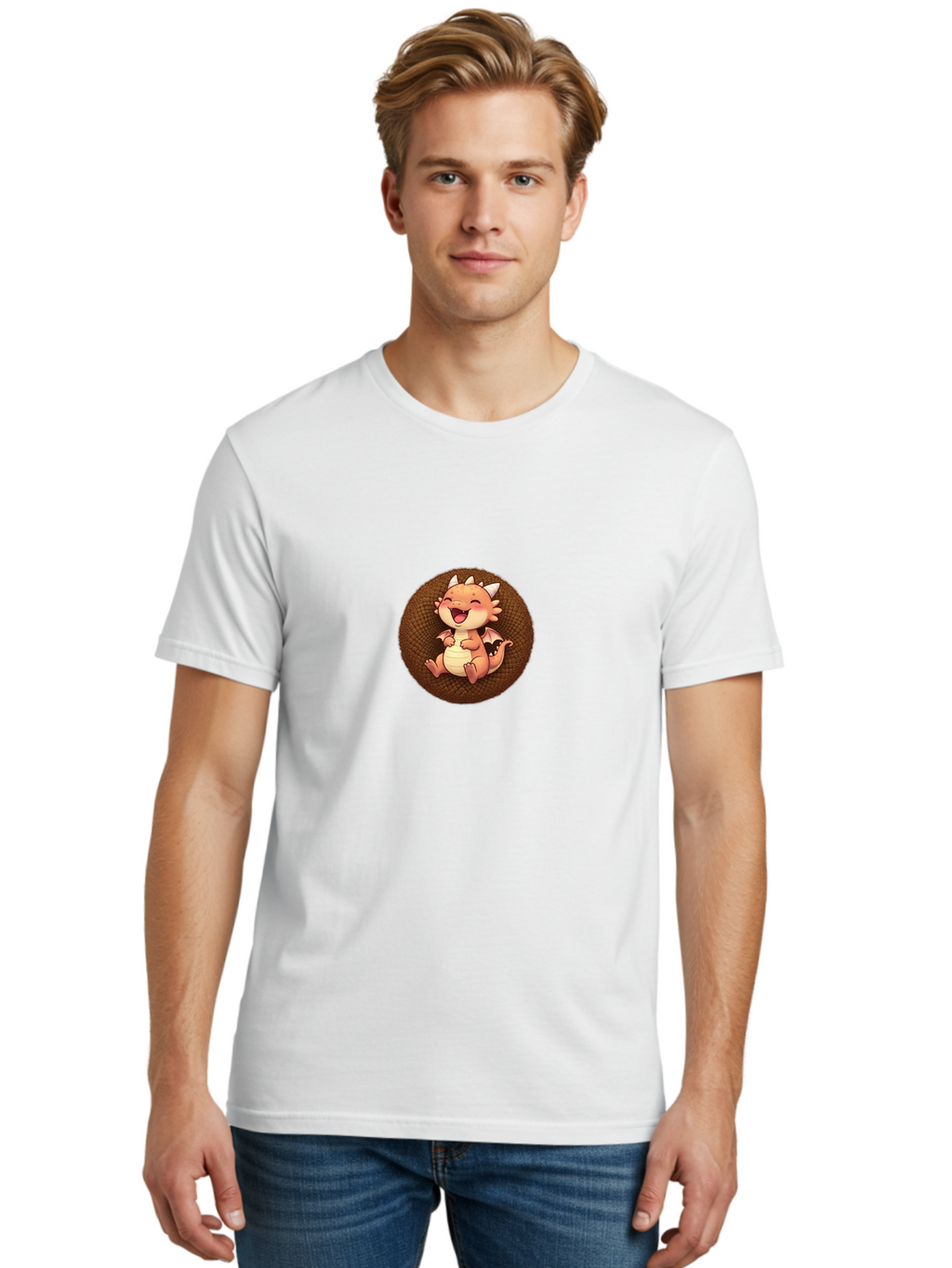 Cartoon-Dragon Men'S Graphic Tee, 100% Cotton, Comfortable Casual Summer Wear, Machine Washable, Vintage Camera, Old Camera, Antique Camera, Black Camera, Classic Photography, Photography Equipment, Nostalgic Device, Film Camera, Camera Art Bak182