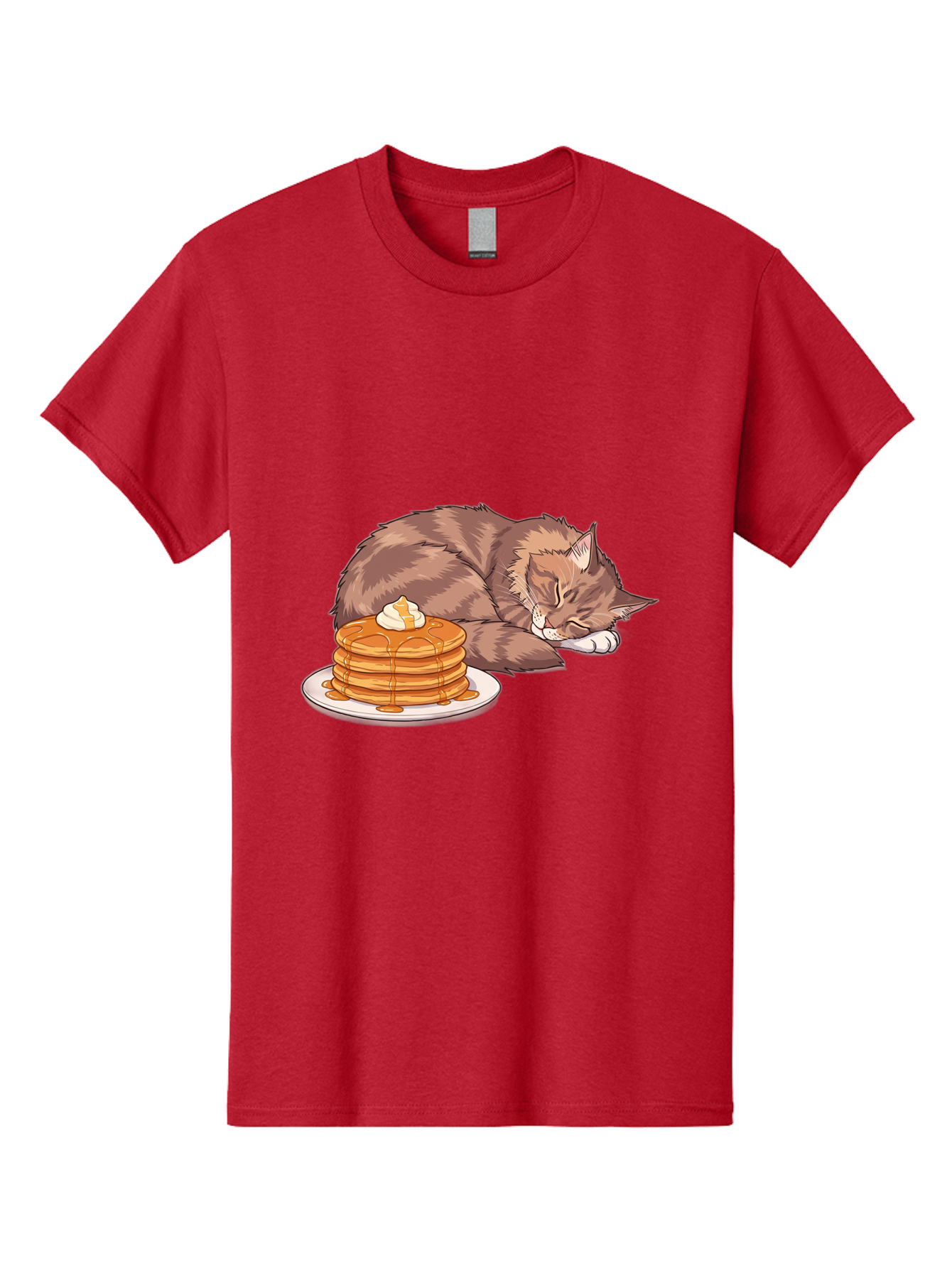 Cat-And-Pancakes Men'S Graphic Tee, 100% Cotton, Comfortable Casual Summer Wear, Machine Washable, Vintage Camera, Old Camera, Antique Camera, Black Camera, Classic Photography, Photography Equipment, Nostalgic Device, Film Camera, Camera Art Bak188