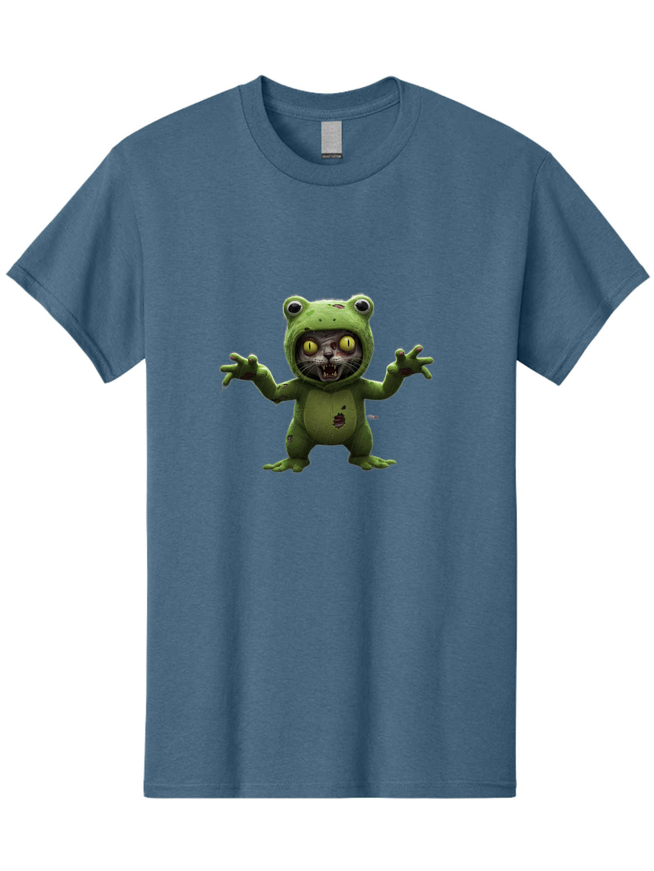 Cat-Frog-Creature Men'S Graphic Tee, 100% Cotton, Comfortable Casual Summer Wear, Machine Washable, Vintage Camera, Old Camera, Antique Camera, Black Camera, Classic Photography, Photography Equipment, Nostalgic Device, Film Camera, Camera Art Bak192
