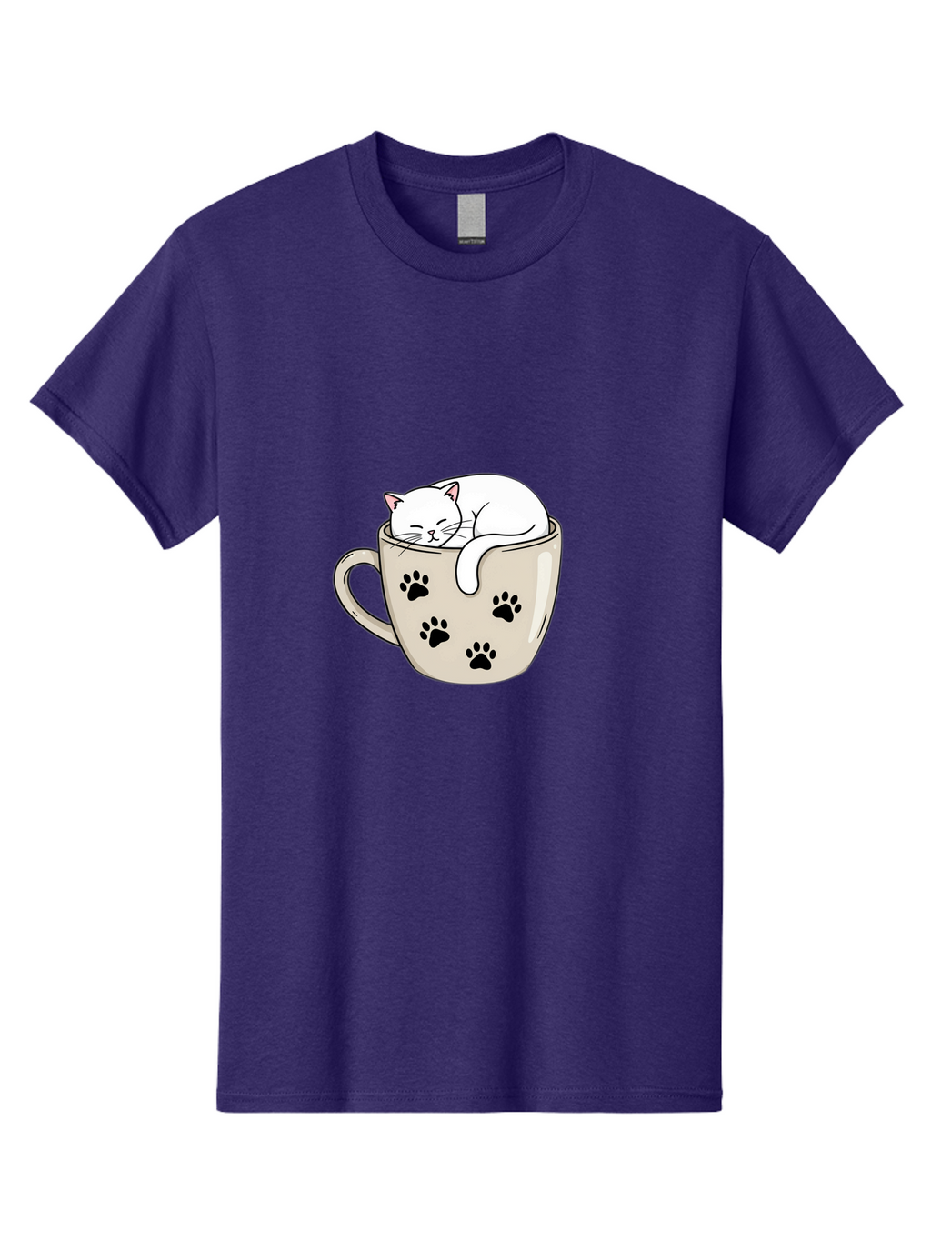 Cat-In-Coffee-Cup Men'S Graphic Tee, 100% Cotton, Comfortable Casual Summer Wear, Machine Washable, Vintage Camera, Old Camera, Antique Camera, Black Camera, Classic Photography, Photography Equipment, Nostalgic Device, Film Camera, Camera Art Bak196