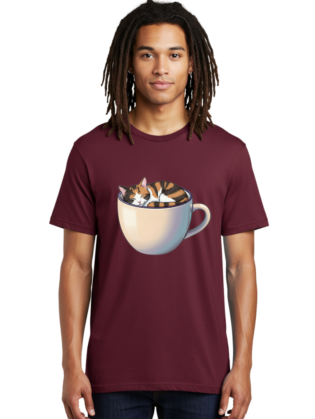 Cat-In-Cup Men'S Graphic Tee, 100% Cotton, Comfortable Casual Summer Wear, Machine Washable, Vintage Camera, Old Camera, Antique Camera, Black Camera, Classic Photography, Photography Equipment, Nostalgic Device, Film Camera, Camera Art Bak197