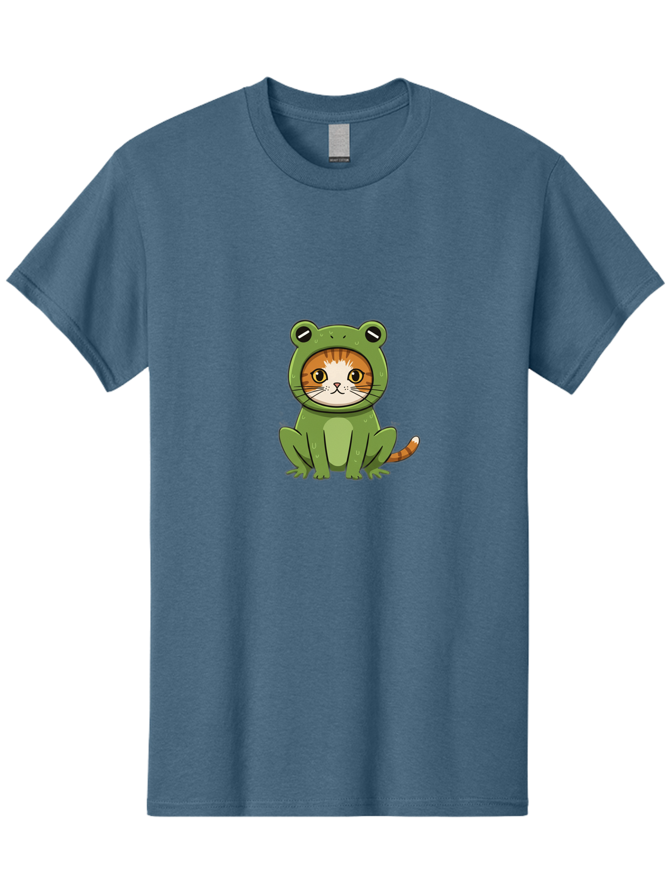 Cat-In-Frog-Costume-7 Men'S Graphic Tee, 100% Cotton, Comfortable Casual Summer Wear, Machine Washable, Vintage Camera, Old Camera, Antique Camera, Black Camera, Classic Photography, Photography Equipment, Nostalgic Device, Film Camera, Bak204