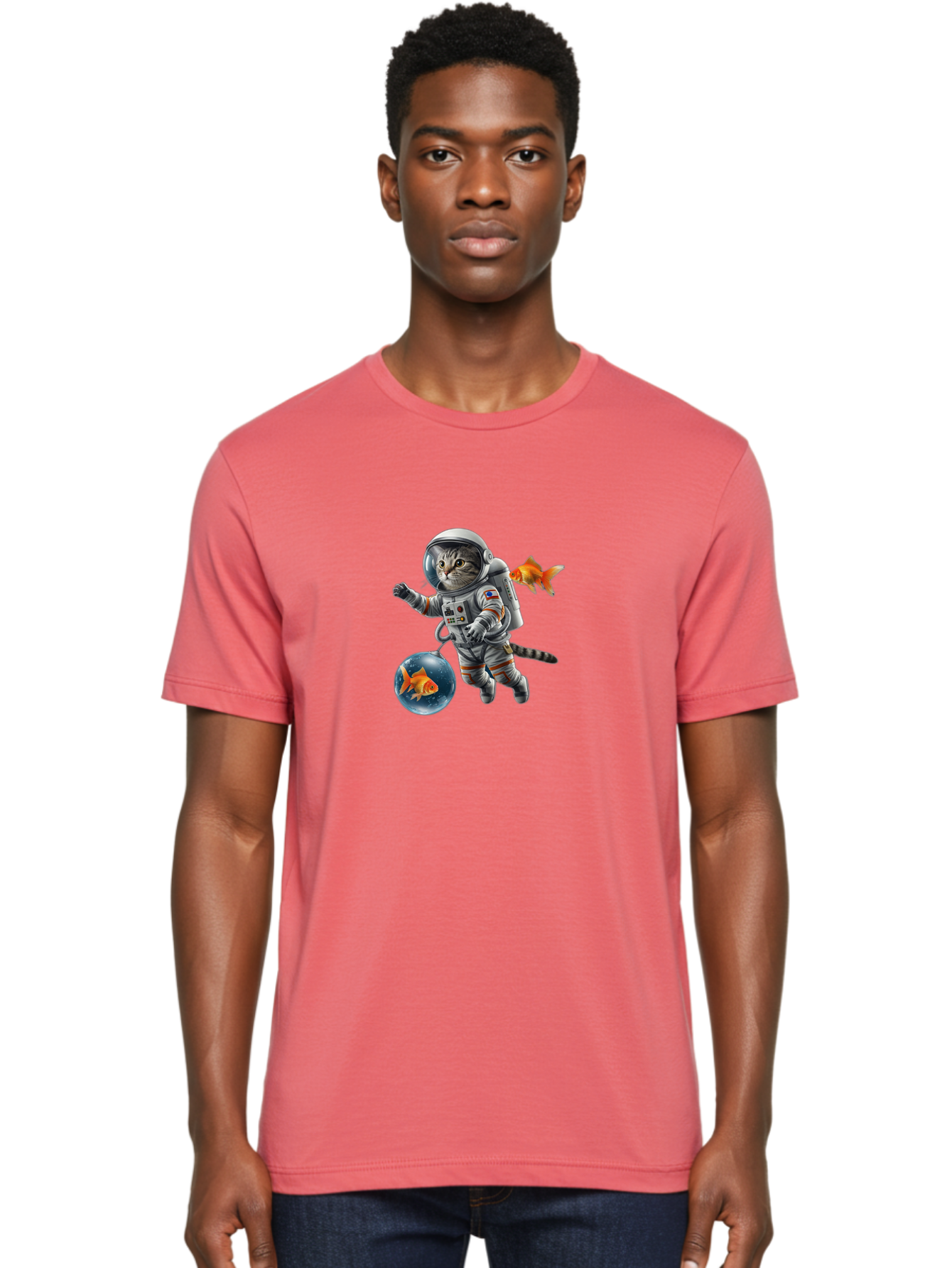Cat-In-Spacesuit Men'S Graphic Tee, 100% Cotton, Comfortable Casual Summer Wear, Machine Washable, Vintage Camera, Old Camera, Antique Camera, Black Camera, Classic Photography, Photography Equipment, Nostalgic Device, Film Camera, Camera Art Bak208