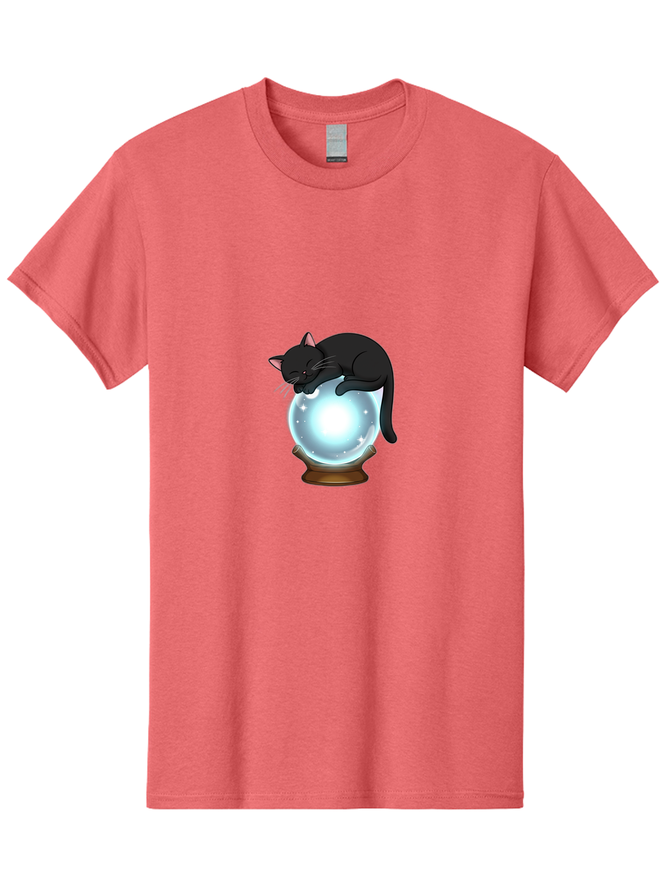 Cat-On-Crystal-Ball Men'S Graphic Tee, 100% Cotton, Comfortable Casual Summer Wear, Machine Washable, Vintage Camera, Old Camera, Antique Camera, Black Camera, Classic Photography, Photography Equipment, Nostalgic Device, Film Camera, Bak214