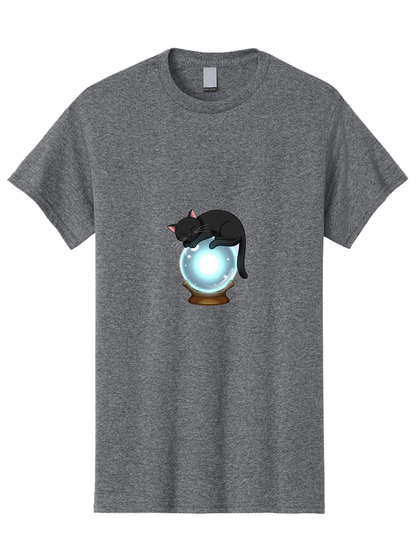 Cat-On-Crystal-Ball Men'S Graphic Tee, 100% Cotton, Comfortable Casual Summer Wear, Machine Washable, Vintage Camera, Old Camera, Antique Camera, Black Camera, Classic Photography, Photography Equipment, Nostalgic Device, Film Camera, Bak214