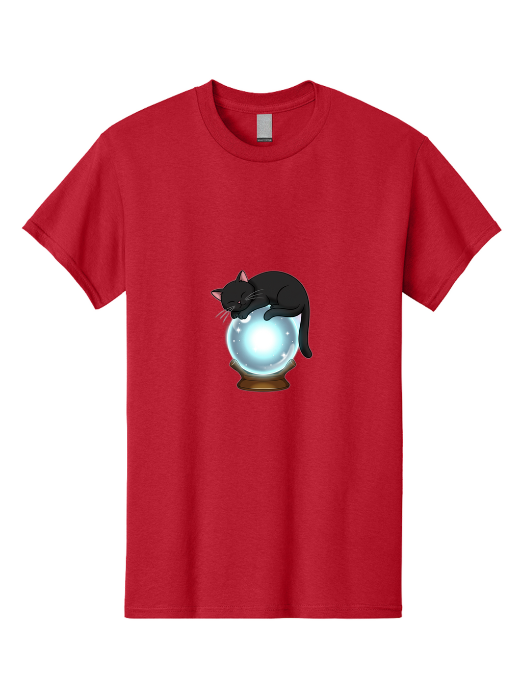 Cat-On-Crystal-Ball Men'S Graphic Tee, 100% Cotton, Comfortable Casual Summer Wear, Machine Washable, Vintage Camera, Old Camera, Antique Camera, Black Camera, Classic Photography, Photography Equipment, Nostalgic Device, Film Camera, Bak214
