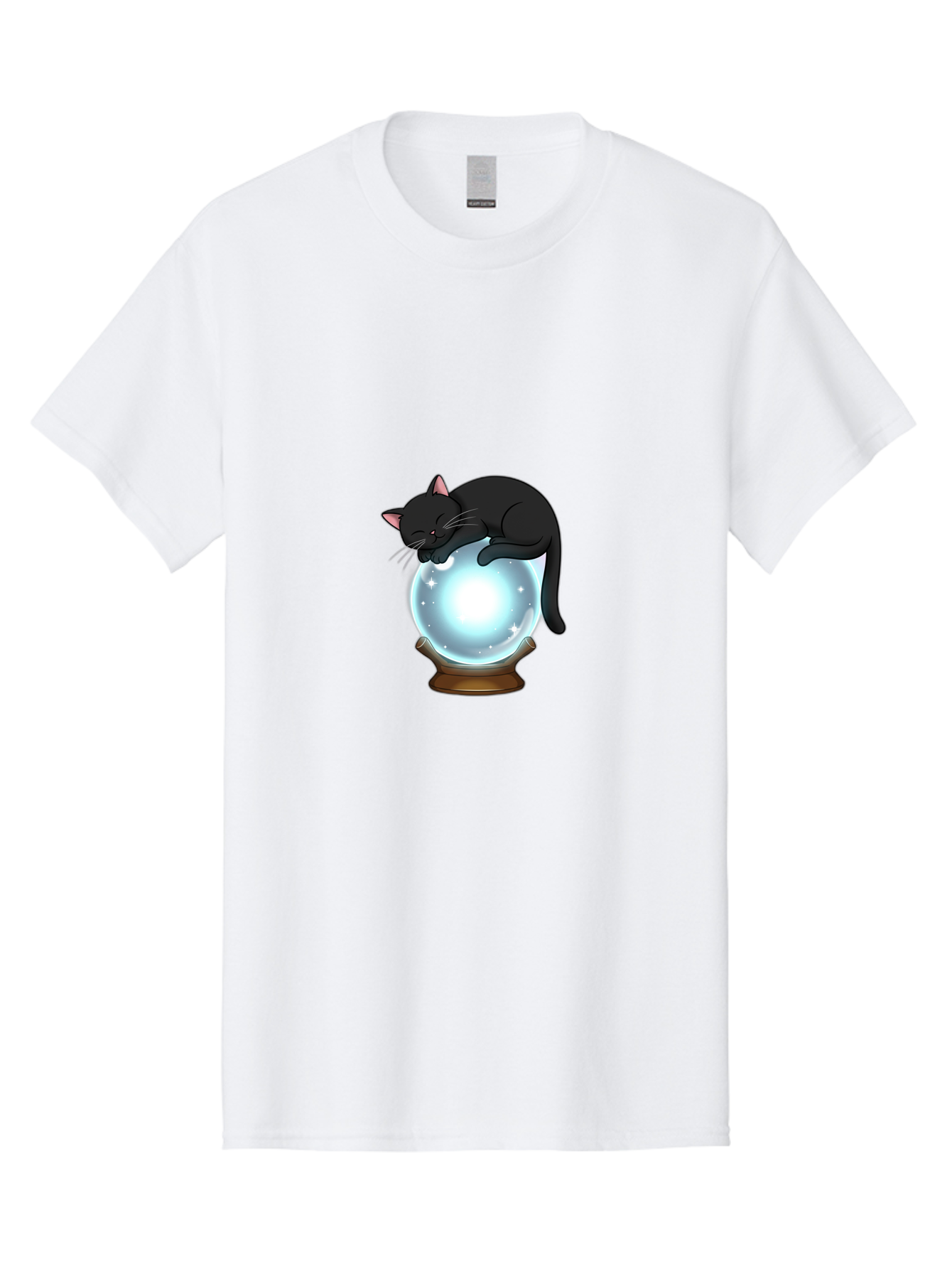 Cat-On-Crystal-Ball Men'S Graphic Tee, 100% Cotton, Comfortable Casual Summer Wear, Machine Washable, Vintage Camera, Old Camera, Antique Camera, Black Camera, Classic Photography, Photography Equipment, Nostalgic Device, Film Camera, Bak214