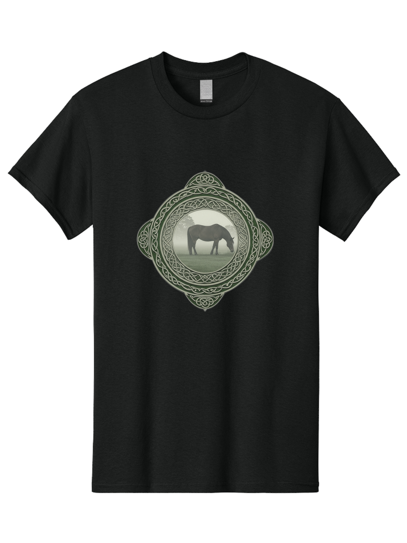 Celtic-Knotwork-Brooch Men'S Graphic Tee, 100% Cotton, Comfortable Casual Summer Wear, Machine Washable, Vintage Camera, Old Camera, Antique Camera, Black Camera, Classic Photography, Photography Equipment, Nostalgic Device, Film Camera, Bak226