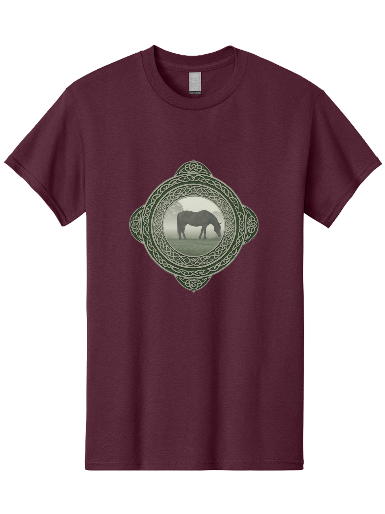 Celtic-Knotwork-Brooch Men'S Graphic Tee, 100% Cotton, Comfortable Casual Summer Wear, Machine Washable, Vintage Camera, Old Camera, Antique Camera, Black Camera, Classic Photography, Photography Equipment, Nostalgic Device, Film Camera, Bak226