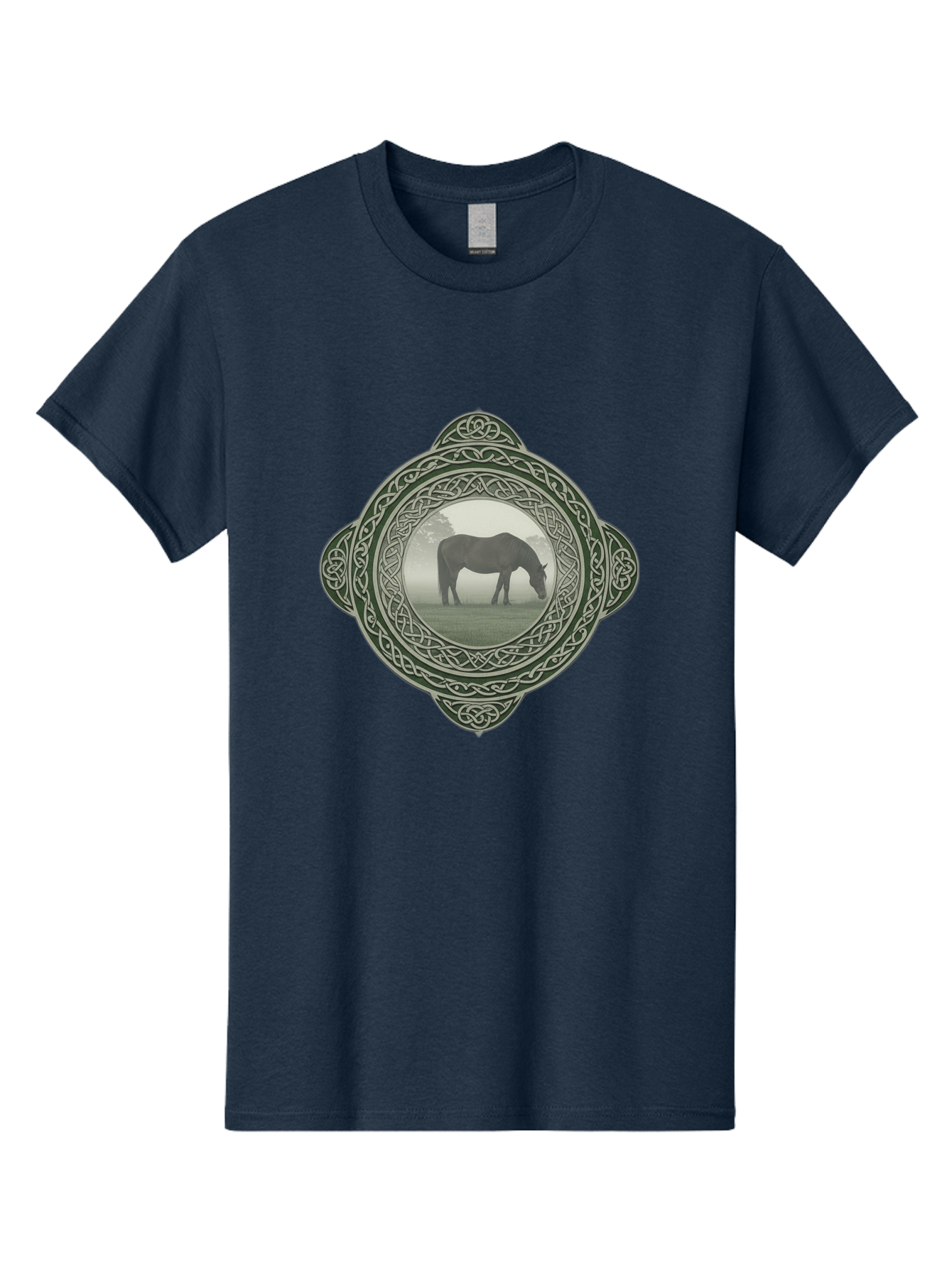 Celtic-Knotwork-Brooch Men'S Graphic Tee, 100% Cotton, Comfortable Casual Summer Wear, Machine Washable, Vintage Camera, Old Camera, Antique Camera, Black Camera, Classic Photography, Photography Equipment, Nostalgic Device, Film Camera, Bak226