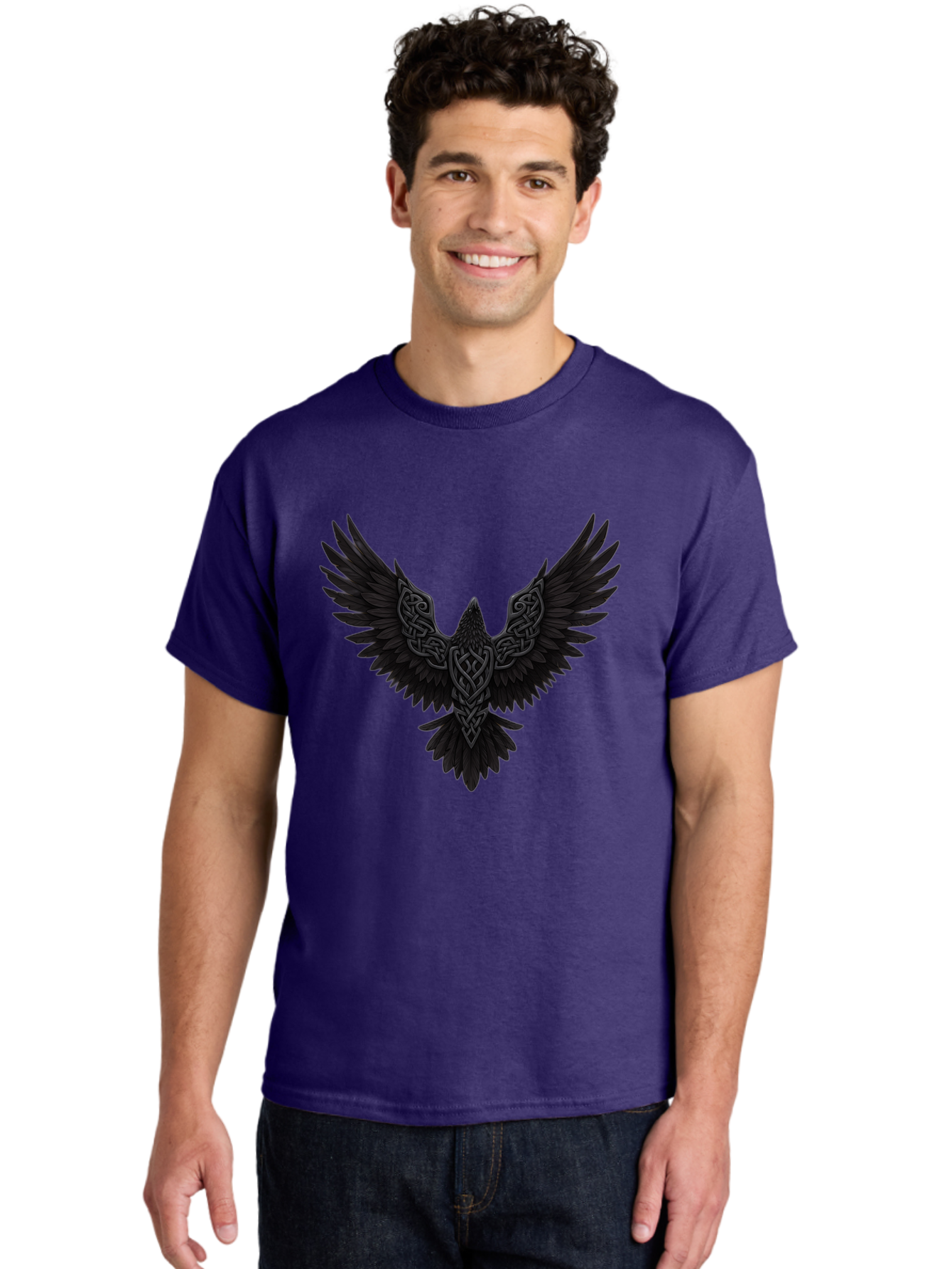 Celtic-Raven-Wings Men'S Graphic Tee, 100% Cotton, Comfortable Casual Summer Wear, Machine Washable, Vintage Camera, Old Camera, Antique Camera, Black Camera, Classic Photography, Photography Equipment, Nostalgic Device, Film Camera, Bak227