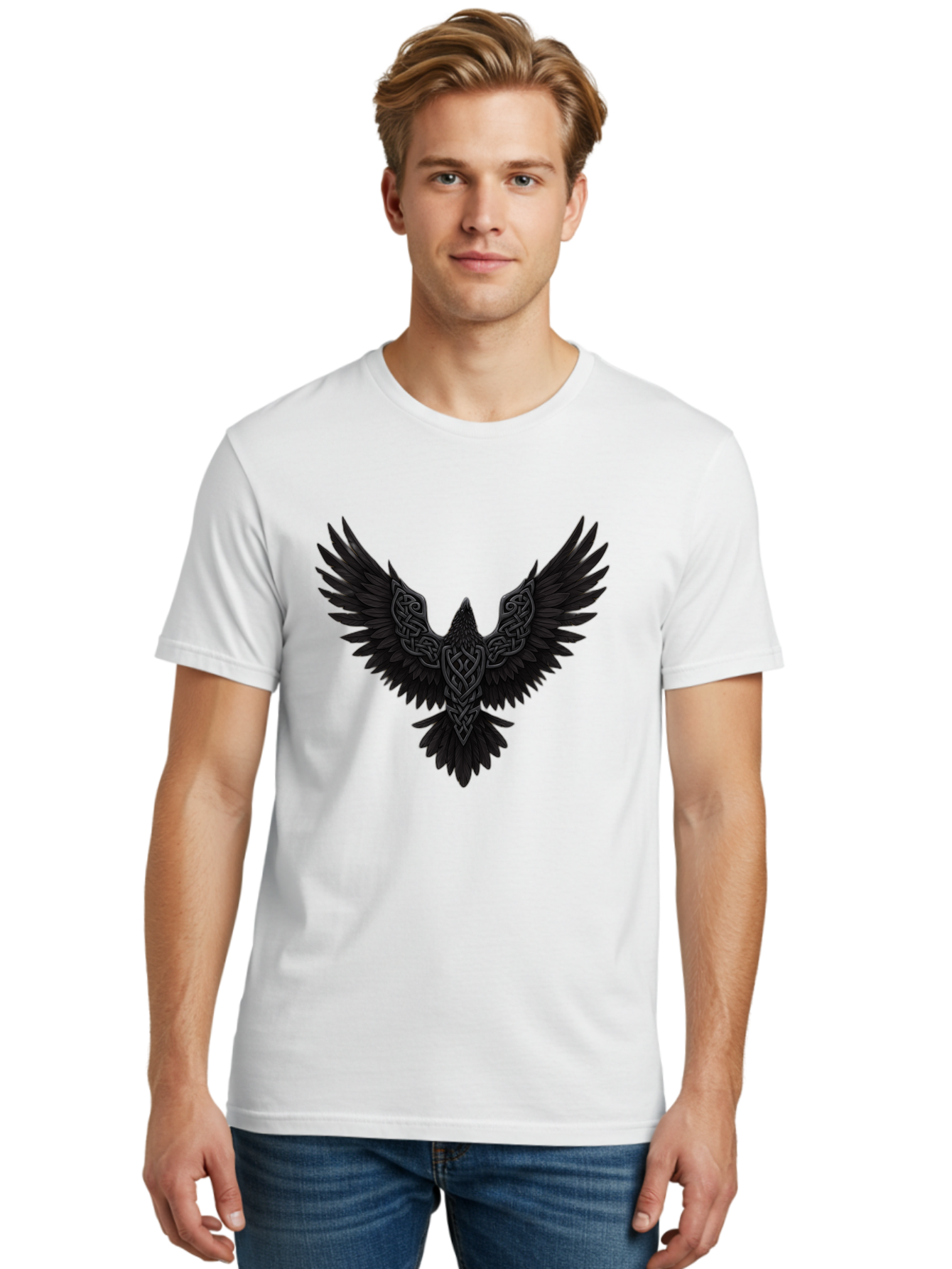 Celtic-Raven-Wings Men'S Graphic Tee, 100% Cotton, Comfortable Casual Summer Wear, Machine Washable, Vintage Camera, Old Camera, Antique Camera, Black Camera, Classic Photography, Photography Equipment, Nostalgic Device, Film Camera, Bak227