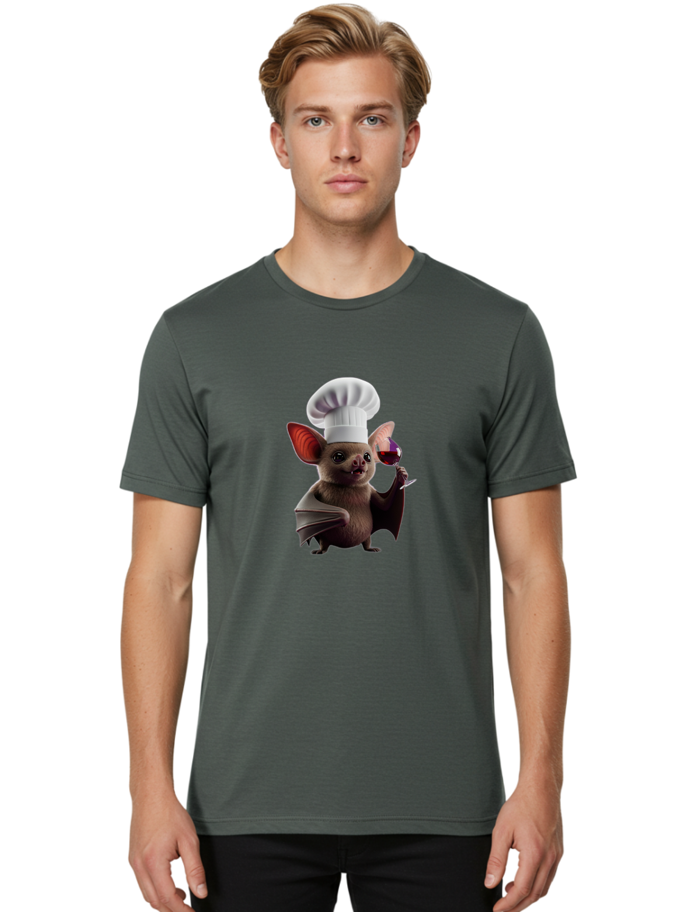 Chef-Bat Men'S Graphic Tee, 100% Cotton, Comfortable Casual Summer Wear, Machine Washable, Vintage Camera, Old Camera, Antique Camera, Black Camera, Classic Photography, Photography Equipment, Nostalgic Device, Film Camera, Camera Art Bak229