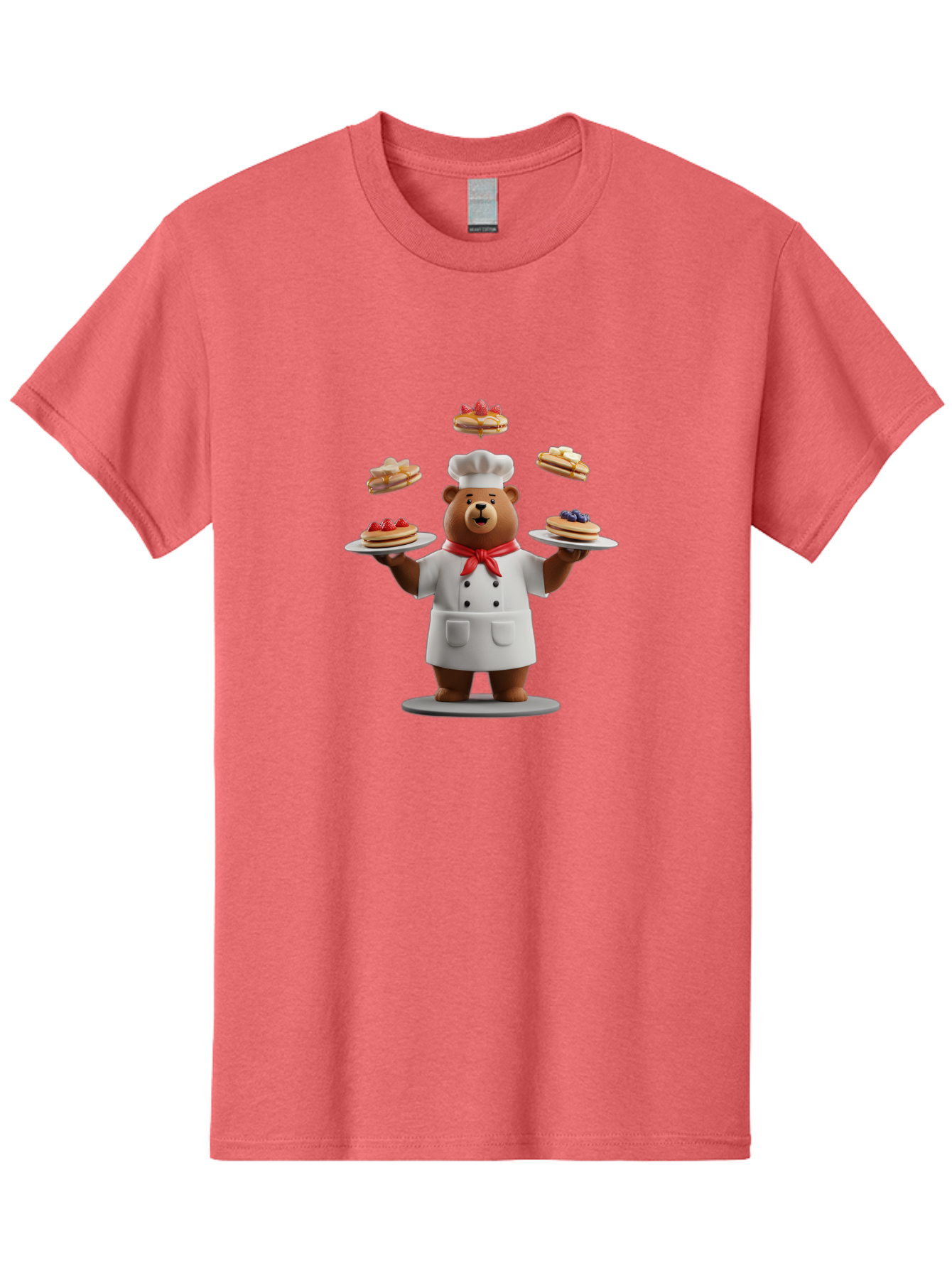 Chef-Bear-1 Men'S Graphic Tee, 100% Cotton, Comfortable Casual Summer Wear, Machine Washable, Vintage Camera, Old Camera, Antique Camera, Black Camera, Classic Photography, Photography Equipment, Nostalgic Device, Film Camera, Camera Art Bak230