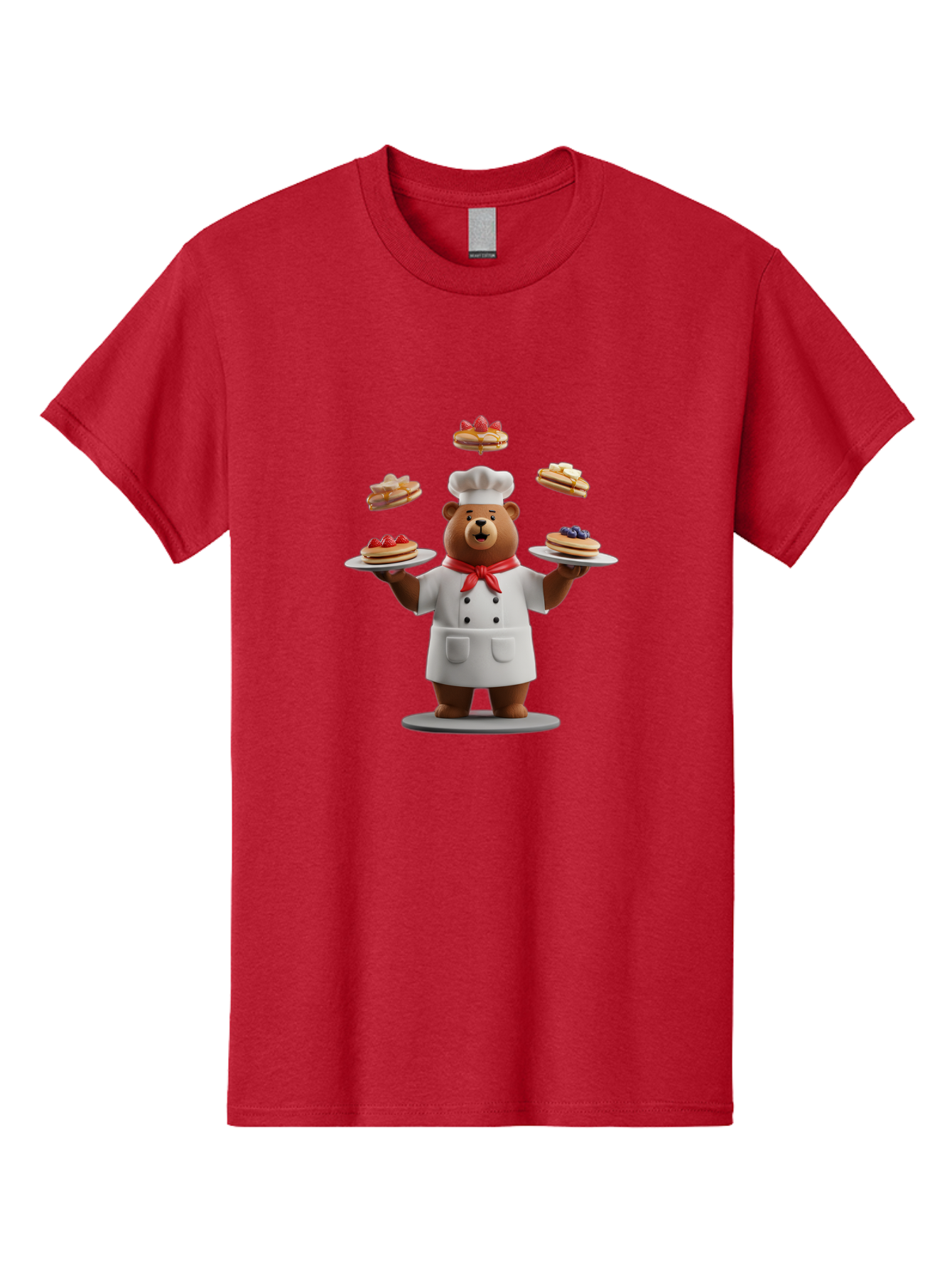 Chef-Bear-1 Men'S Graphic Tee, 100% Cotton, Comfortable Casual Summer Wear, Machine Washable, Vintage Camera, Old Camera, Antique Camera, Black Camera, Classic Photography, Photography Equipment, Nostalgic Device, Film Camera, Camera Art Bak230