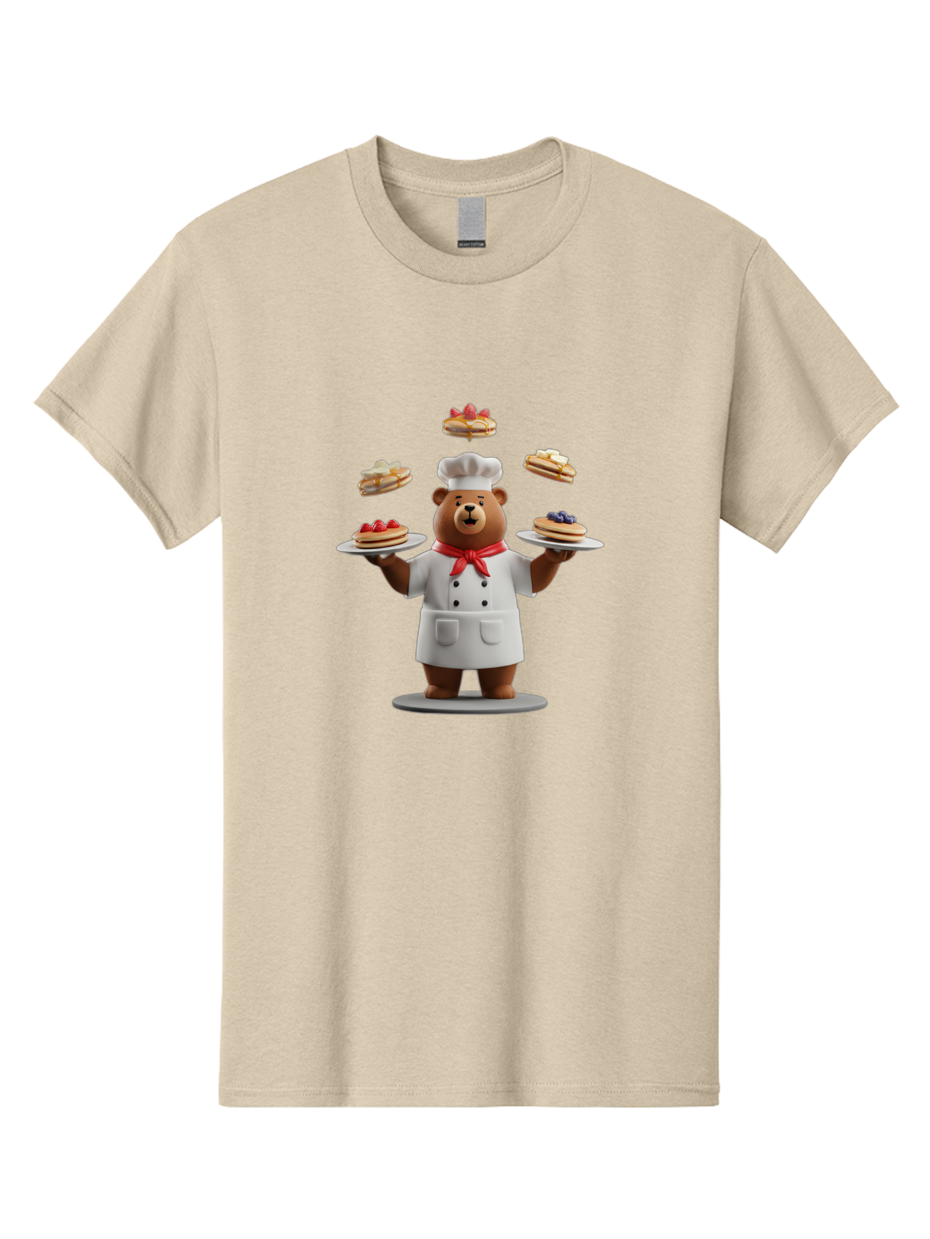Chef-Bear-1 Men'S Graphic Tee, 100% Cotton, Comfortable Casual Summer Wear, Machine Washable, Vintage Camera, Old Camera, Antique Camera, Black Camera, Classic Photography, Photography Equipment, Nostalgic Device, Film Camera, Camera Art Bak230
