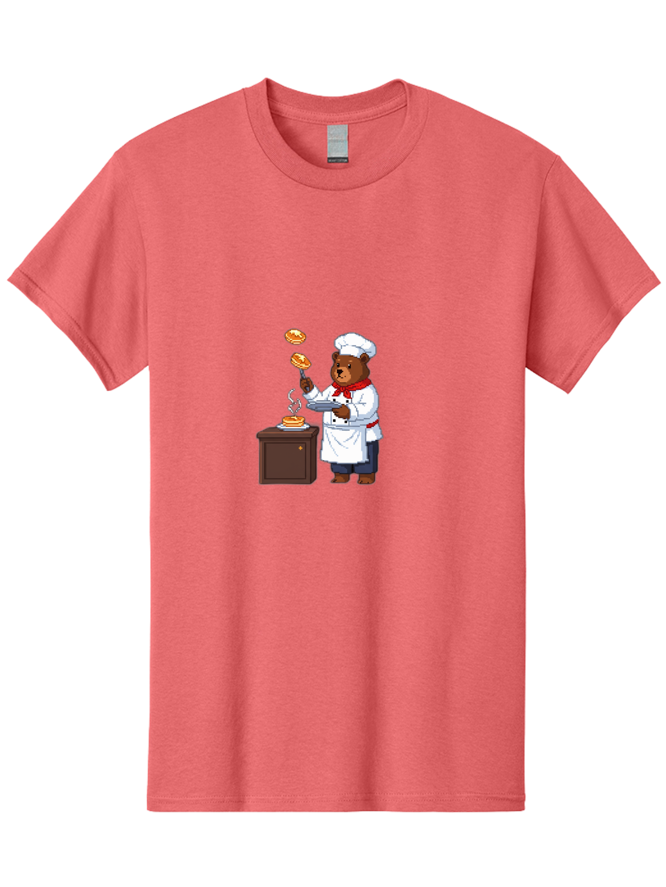 Chef-Bear-2 Men'S Graphic Tee, 100% Cotton, Comfortable Casual Summer Wear, Machine Washable, Vintage Camera, Old Camera, Antique Camera, Black Camera, Classic Photography, Photography Equipment, Nostalgic Device, Film Camera, Camera Art Bak231
