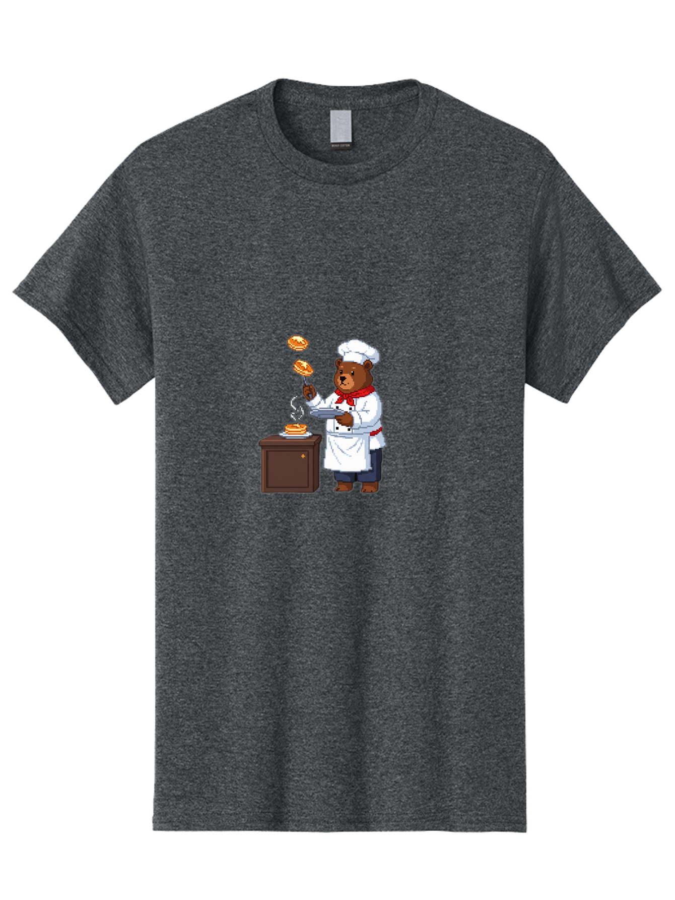 Chef-Bear-2 Men'S Graphic Tee, 100% Cotton, Comfortable Casual Summer Wear, Machine Washable, Vintage Camera, Old Camera, Antique Camera, Black Camera, Classic Photography, Photography Equipment, Nostalgic Device, Film Camera, Camera Art Bak231