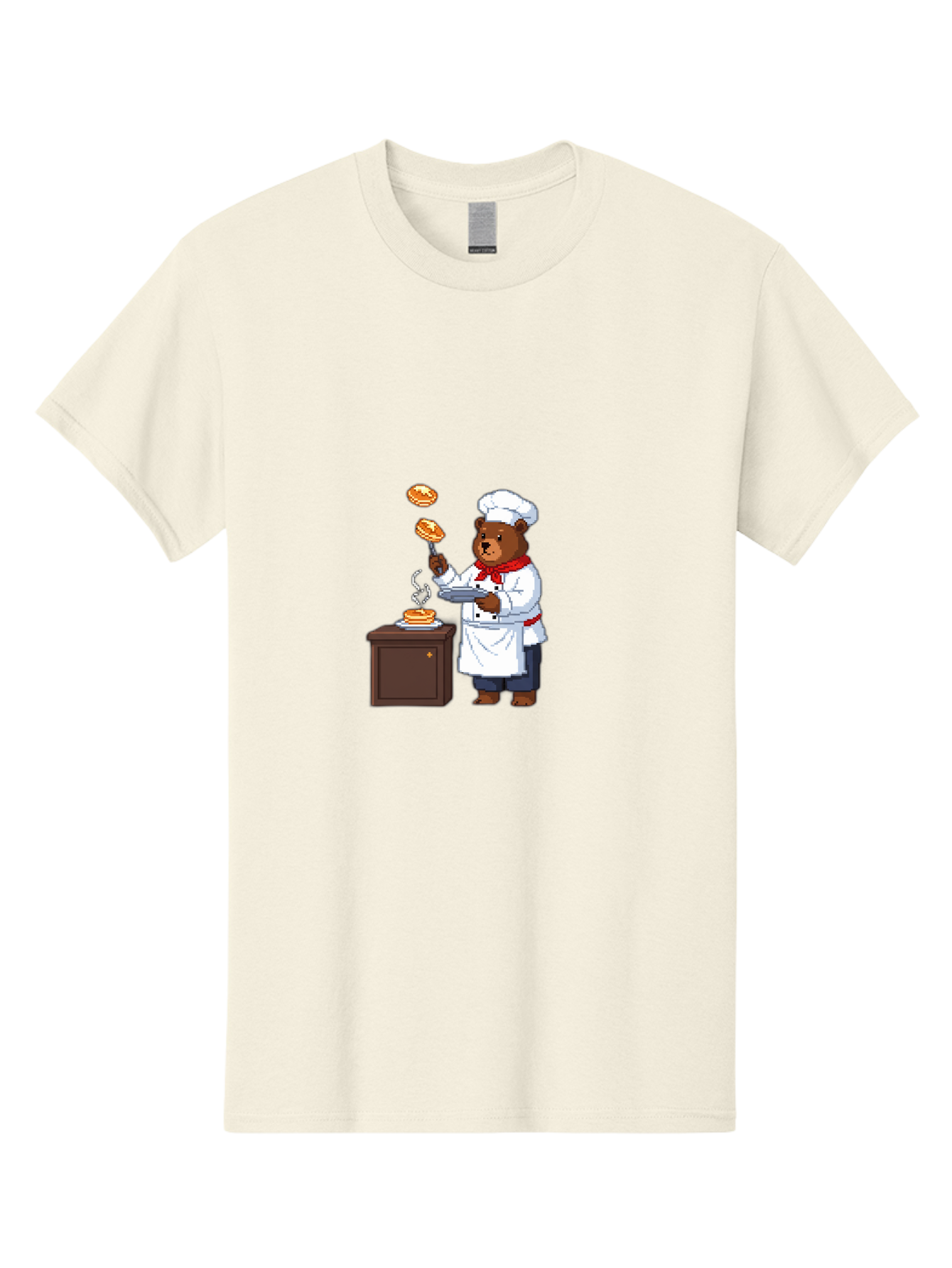Chef-Bear-2 Men'S Graphic Tee, 100% Cotton, Comfortable Casual Summer Wear, Machine Washable, Vintage Camera, Old Camera, Antique Camera, Black Camera, Classic Photography, Photography Equipment, Nostalgic Device, Film Camera, Camera Art Bak231