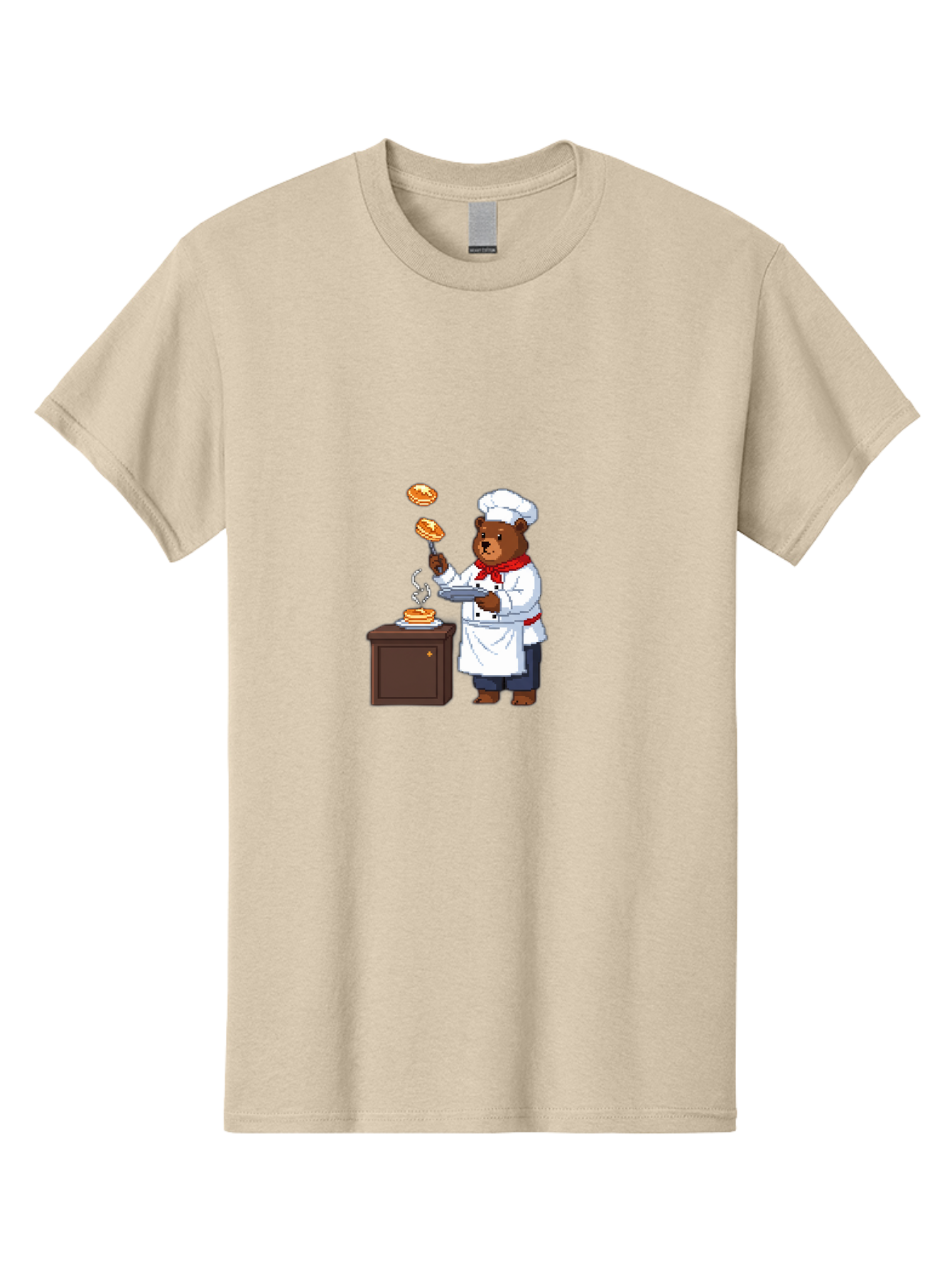 Chef-Bear-2 Men'S Graphic Tee, 100% Cotton, Comfortable Casual Summer Wear, Machine Washable, Vintage Camera, Old Camera, Antique Camera, Black Camera, Classic Photography, Photography Equipment, Nostalgic Device, Film Camera, Camera Art Bak231
