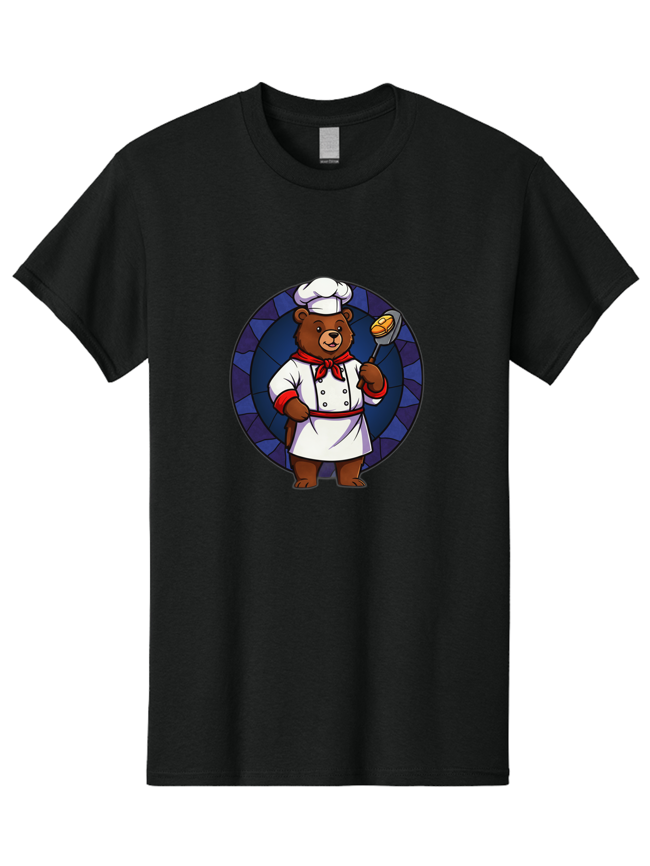 Chef-Bear-3 Men'S Graphic Tee, 100% Cotton, Comfortable Casual Summer Wear, Machine Washable, Vintage Camera, Old Camera, Antique Camera, Black Camera, Classic Photography, Photography Equipment, Nostalgic Device, Film Camera, Camera Art Bak232