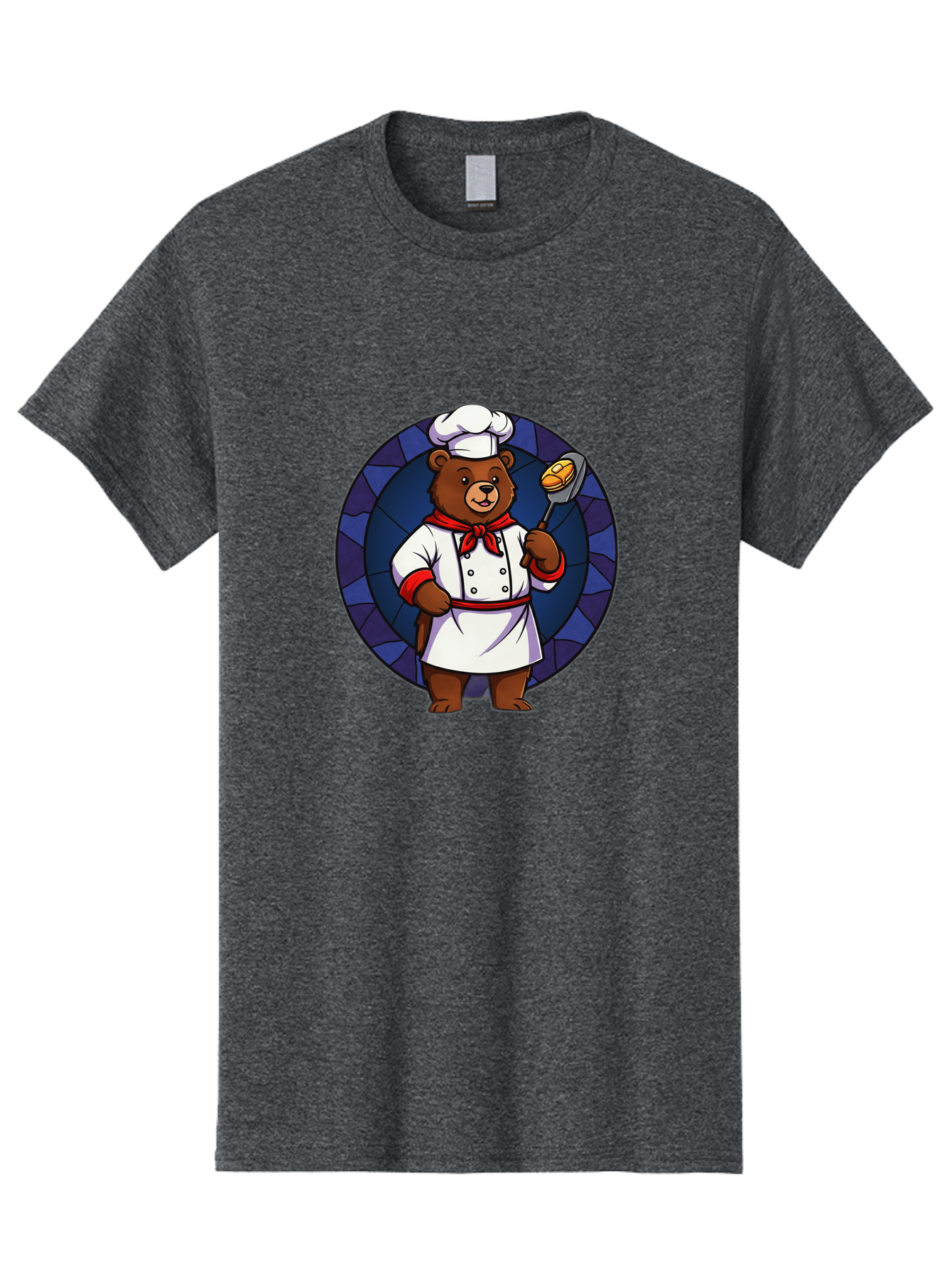 Chef-Bear-3 Men'S Graphic Tee, 100% Cotton, Comfortable Casual Summer Wear, Machine Washable, Vintage Camera, Old Camera, Antique Camera, Black Camera, Classic Photography, Photography Equipment, Nostalgic Device, Film Camera, Camera Art Bak232