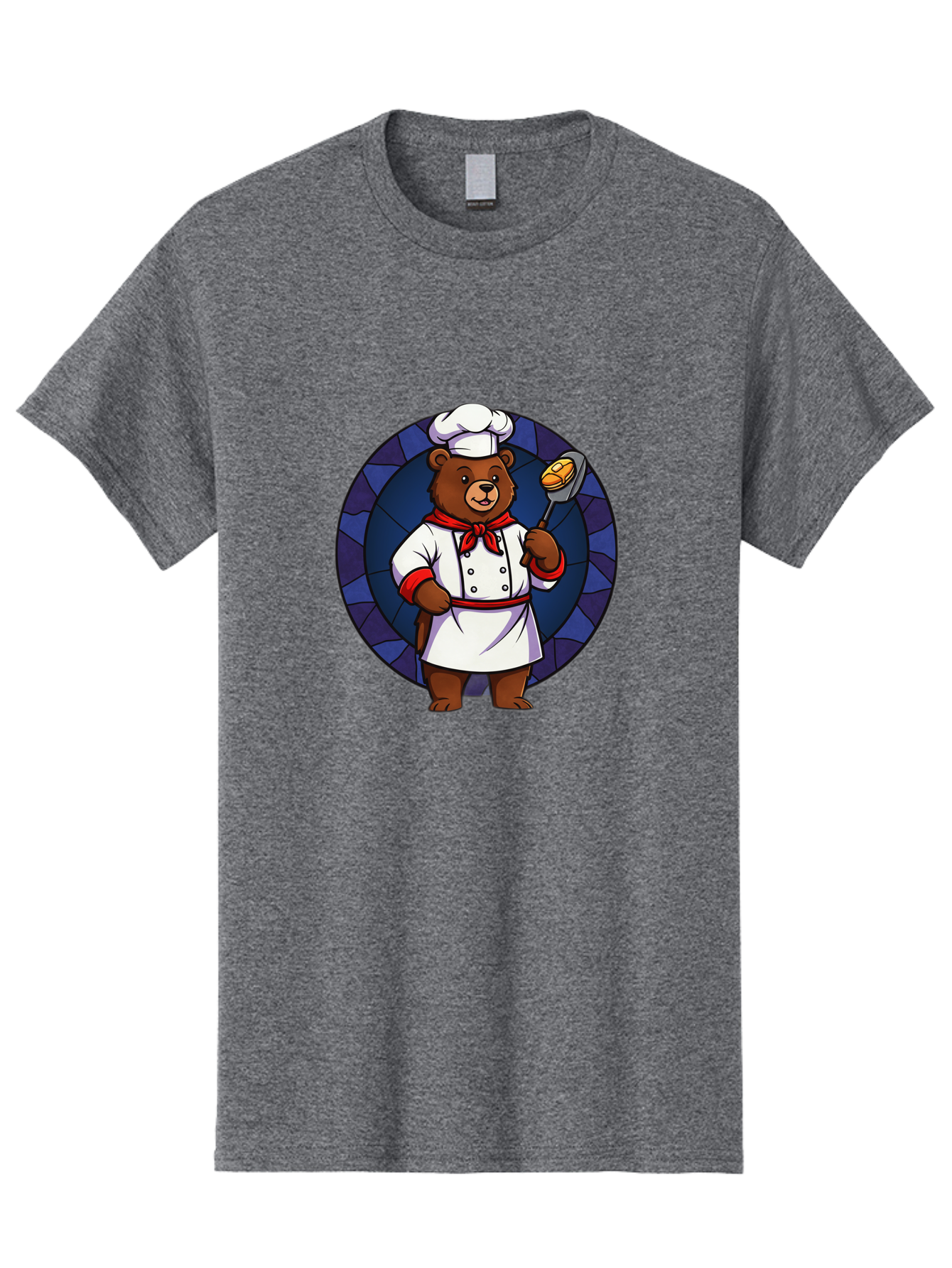 Chef-Bear-3 Men'S Graphic Tee, 100% Cotton, Comfortable Casual Summer Wear, Machine Washable, Vintage Camera, Old Camera, Antique Camera, Black Camera, Classic Photography, Photography Equipment, Nostalgic Device, Film Camera, Camera Art Bak232