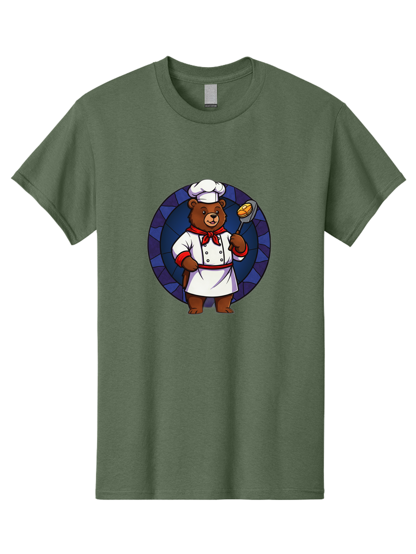 Chef-Bear-3 Men'S Graphic Tee, 100% Cotton, Comfortable Casual Summer Wear, Machine Washable, Vintage Camera, Old Camera, Antique Camera, Black Camera, Classic Photography, Photography Equipment, Nostalgic Device, Film Camera, Camera Art Bak232