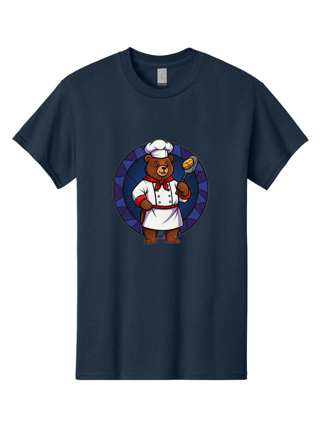 Chef-Bear-3 Men'S Graphic Tee, 100% Cotton, Comfortable Casual Summer Wear, Machine Washable, Vintage Camera, Old Camera, Antique Camera, Black Camera, Classic Photography, Photography Equipment, Nostalgic Device, Film Camera, Camera Art Bak232