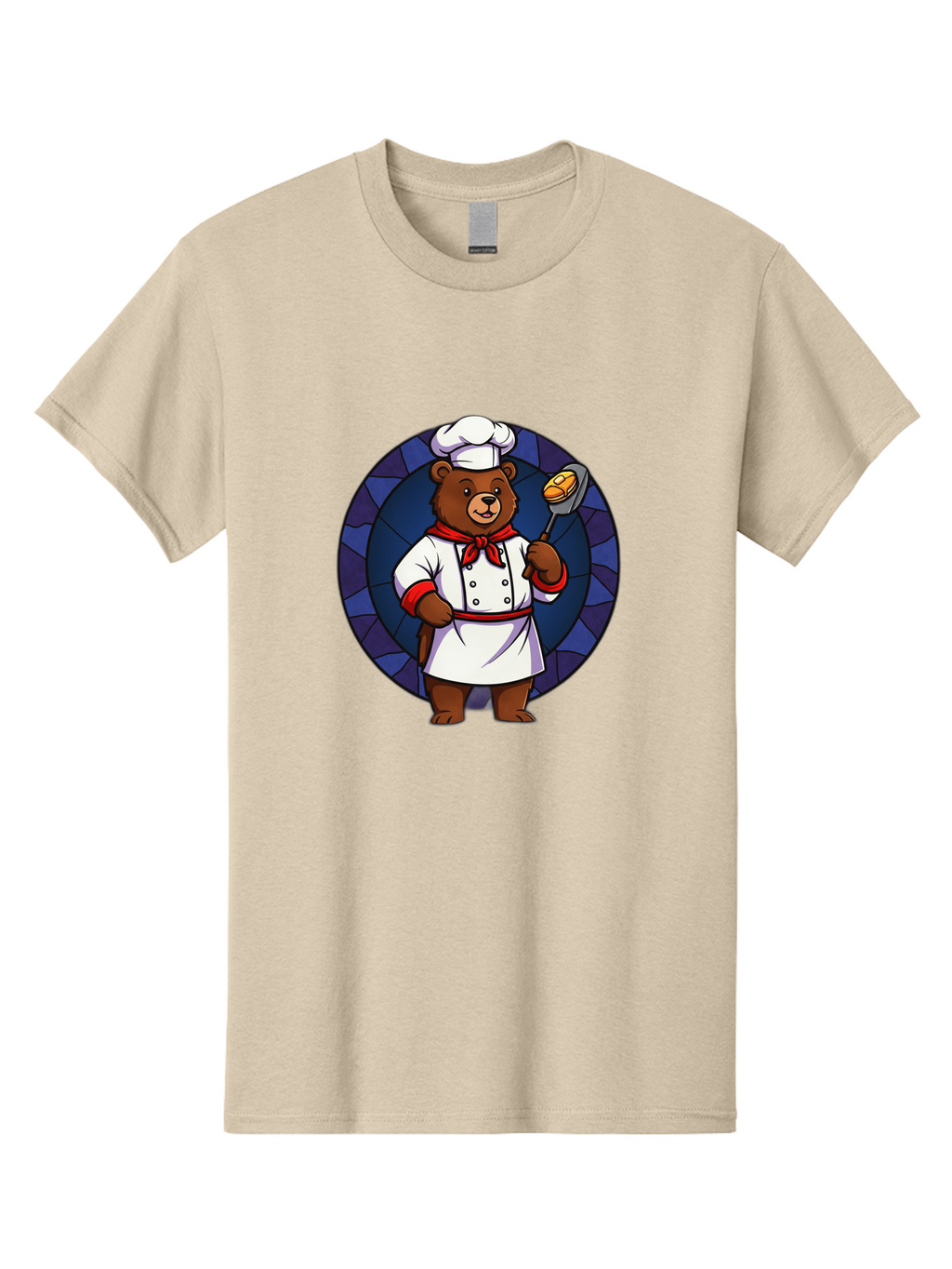 Chef-Bear-3 Men'S Graphic Tee, 100% Cotton, Comfortable Casual Summer Wear, Machine Washable, Vintage Camera, Old Camera, Antique Camera, Black Camera, Classic Photography, Photography Equipment, Nostalgic Device, Film Camera, Camera Art Bak232
