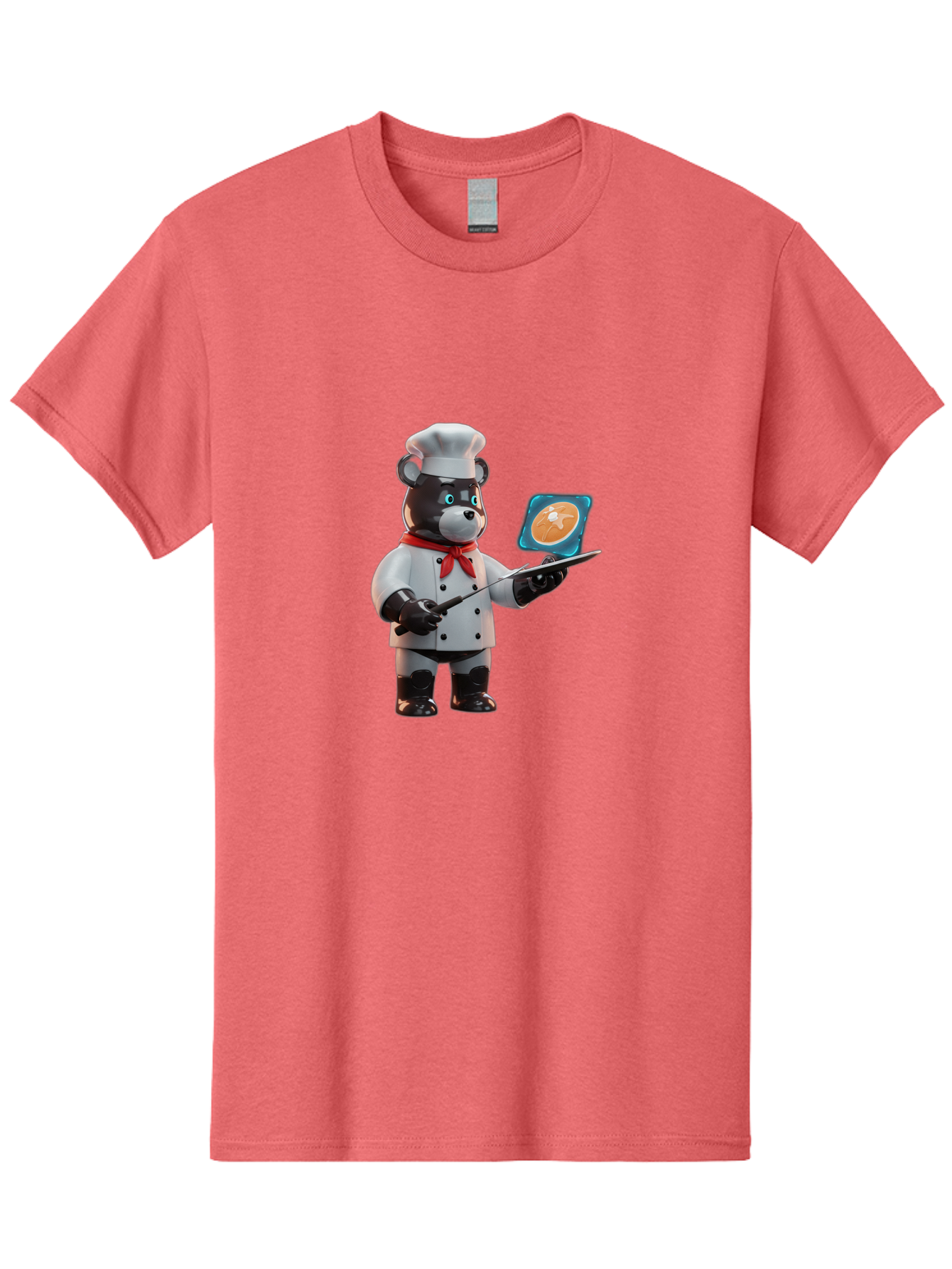 Chef-Bear-4 Men'S Graphic Tee, 100% Cotton, Comfortable Casual Summer Wear, Machine Washable, Vintage Camera, Old Camera, Antique Camera, Black Camera, Classic Photography, Photography Equipment, Nostalgic Device, Film Camera, Camera Art Bak233