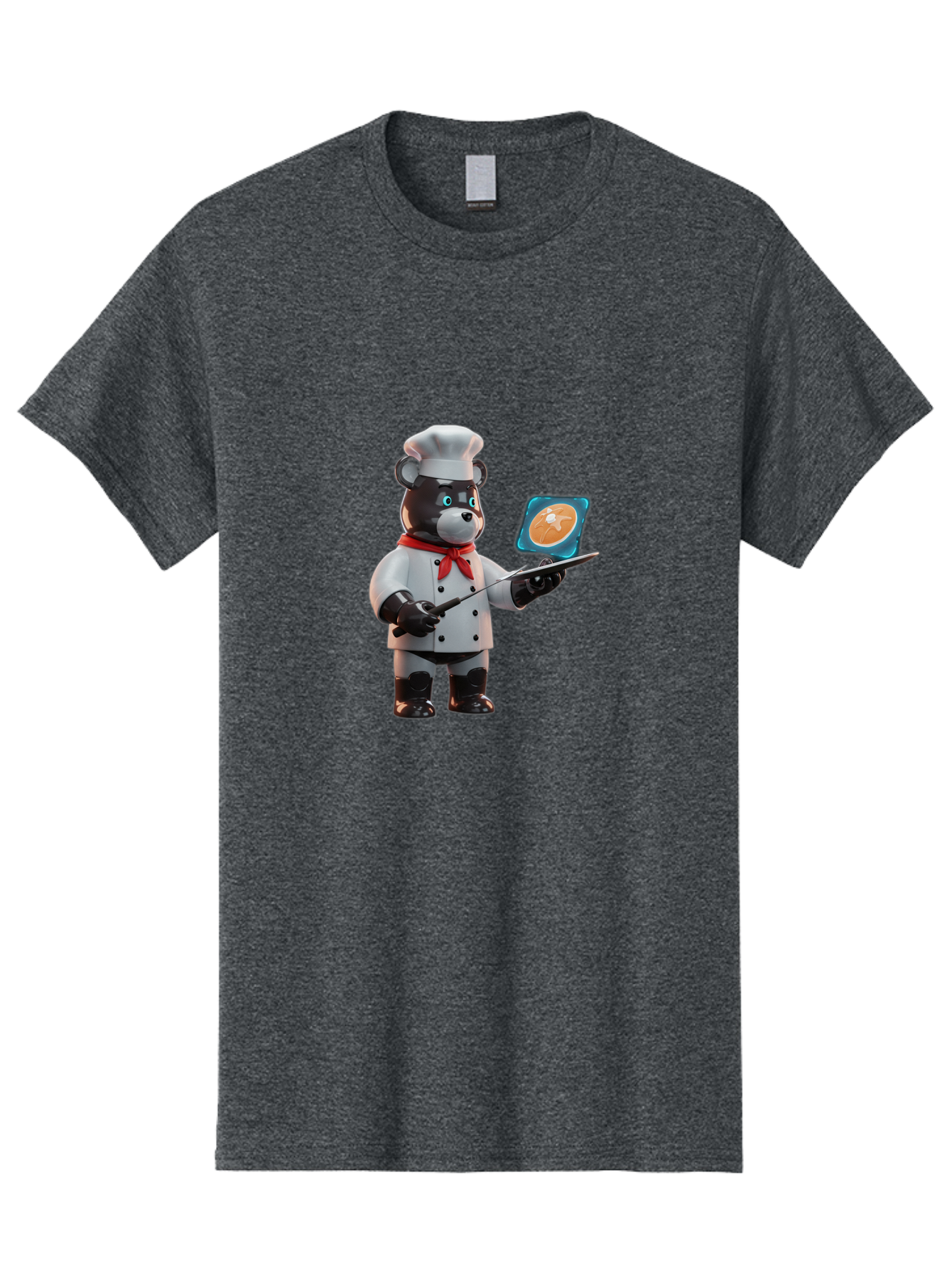 Chef-Bear-4 Men'S Graphic Tee, 100% Cotton, Comfortable Casual Summer Wear, Machine Washable, Vintage Camera, Old Camera, Antique Camera, Black Camera, Classic Photography, Photography Equipment, Nostalgic Device, Film Camera, Camera Art Bak233