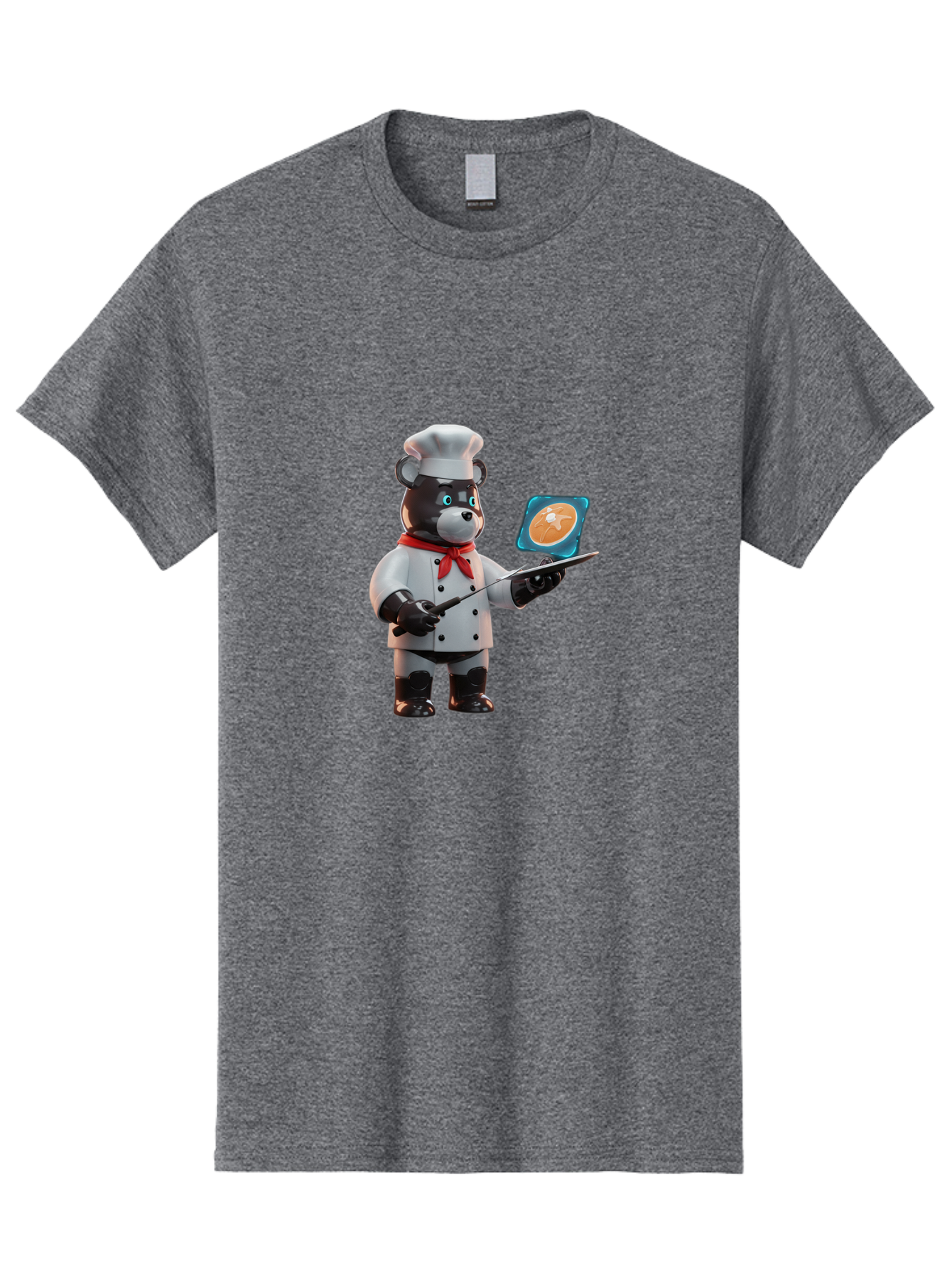 Chef-Bear-4 Men'S Graphic Tee, 100% Cotton, Comfortable Casual Summer Wear, Machine Washable, Vintage Camera, Old Camera, Antique Camera, Black Camera, Classic Photography, Photography Equipment, Nostalgic Device, Film Camera, Camera Art Bak233