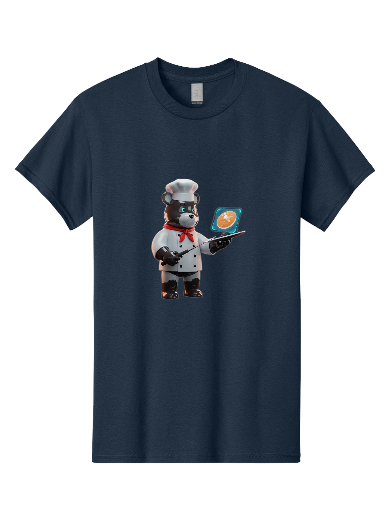 Chef-Bear-4 Men'S Graphic Tee, 100% Cotton, Comfortable Casual Summer Wear, Machine Washable, Vintage Camera, Old Camera, Antique Camera, Black Camera, Classic Photography, Photography Equipment, Nostalgic Device, Film Camera, Camera Art Bak233