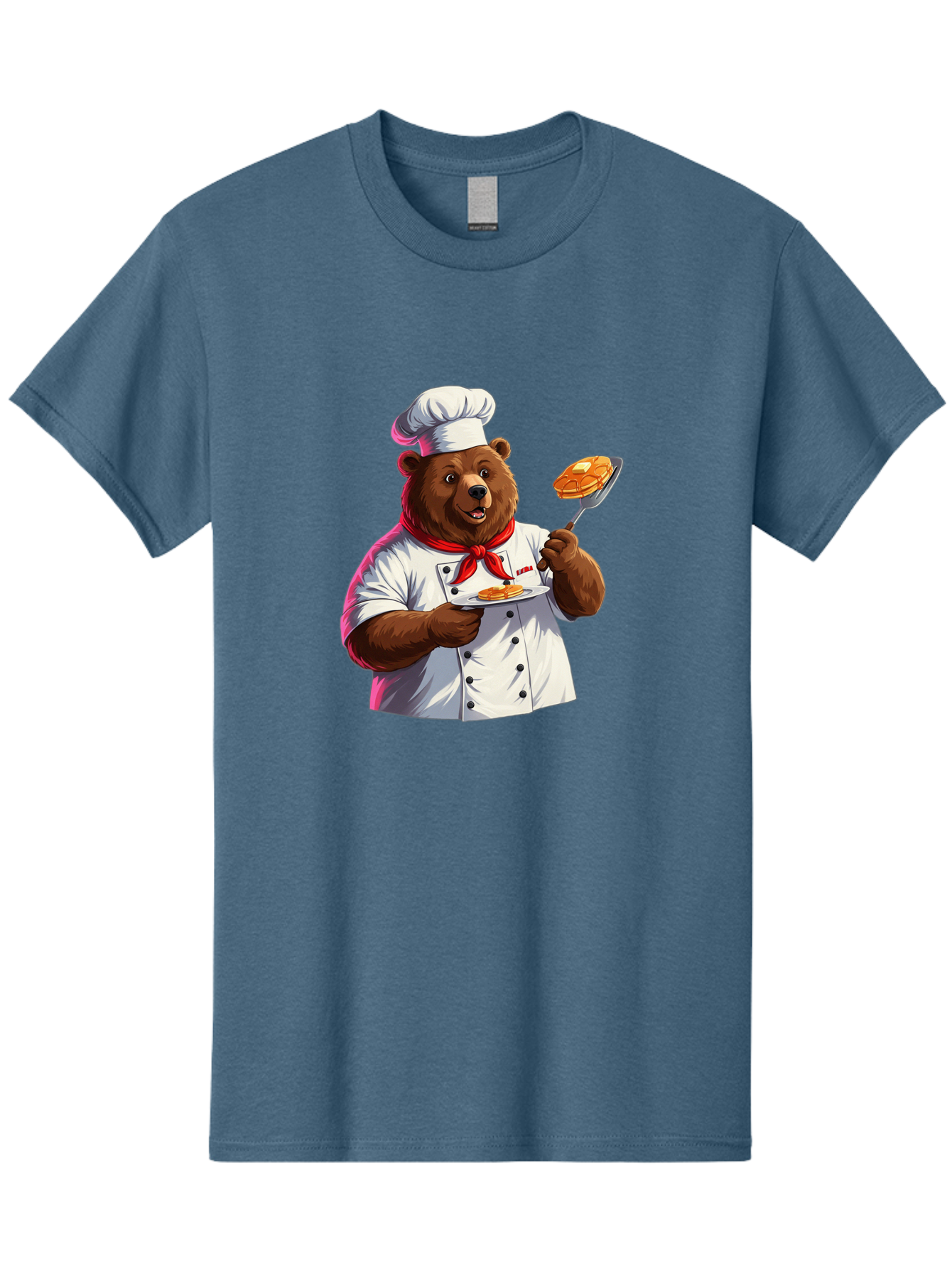 Chef-Bear-5 Men'S Graphic Tee, 100% Cotton, Comfortable Casual Summer Wear, Machine Washable, Vintage Camera, Old Camera, Antique Camera, Black Camera, Classic Photography, Photography Equipment, Nostalgic Device, Film Camera, Camera Art Bak234