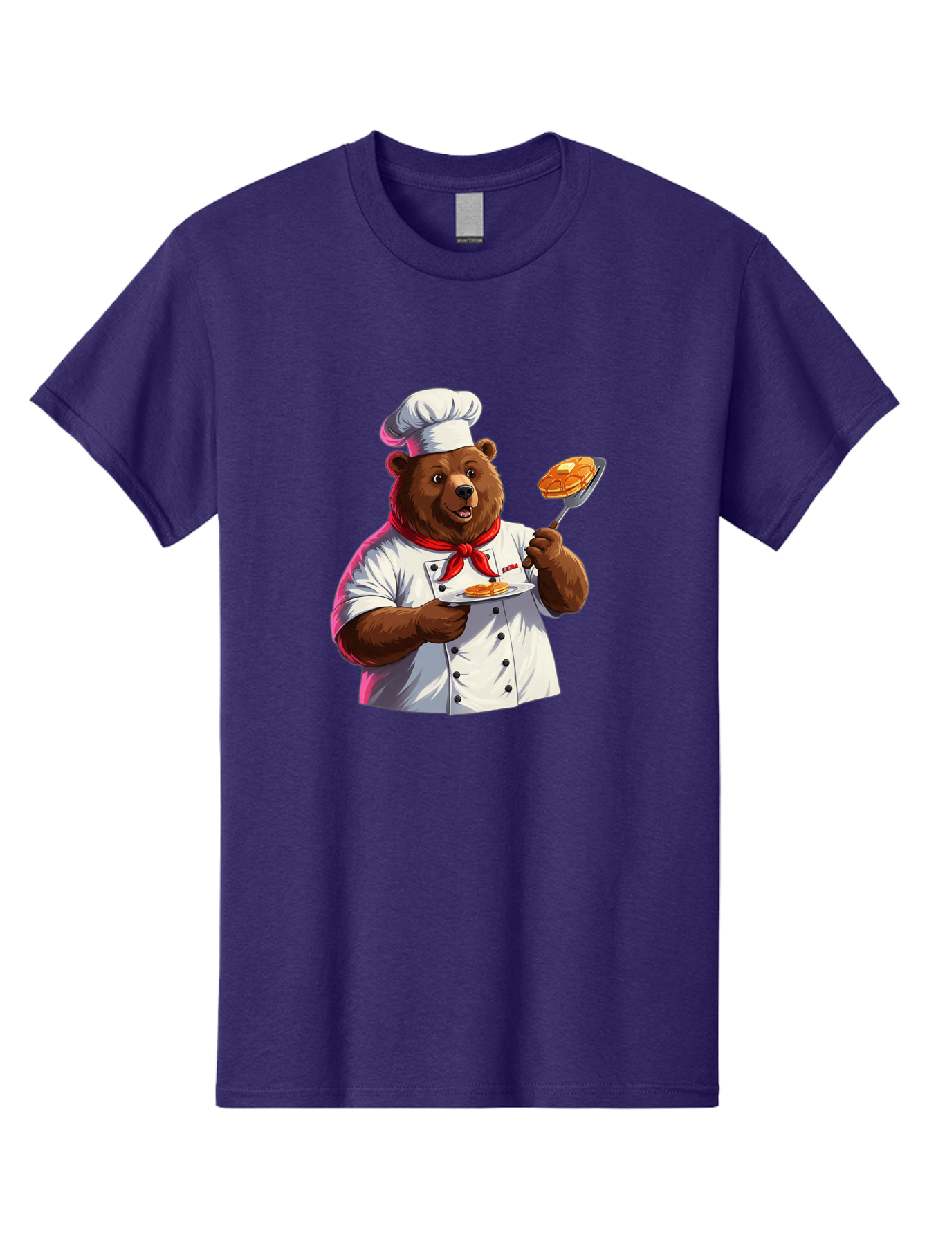 Chef-Bear-5 Men'S Graphic Tee, 100% Cotton, Comfortable Casual Summer Wear, Machine Washable, Vintage Camera, Old Camera, Antique Camera, Black Camera, Classic Photography, Photography Equipment, Nostalgic Device, Film Camera, Camera Art Bak234