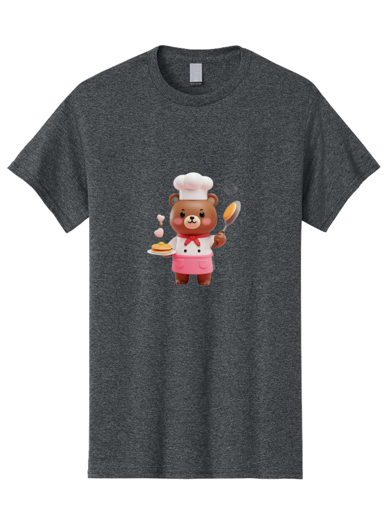 Chef-Bear-6 Men'S Graphic Tee, 100% Cotton, Comfortable Casual Summer Wear, Machine Washable, Vintage Camera, Old Camera, Antique Camera, Black Camera, Classic Photography, Photography Equipment, Nostalgic Device, Film Camera, Camera Art Bak235
