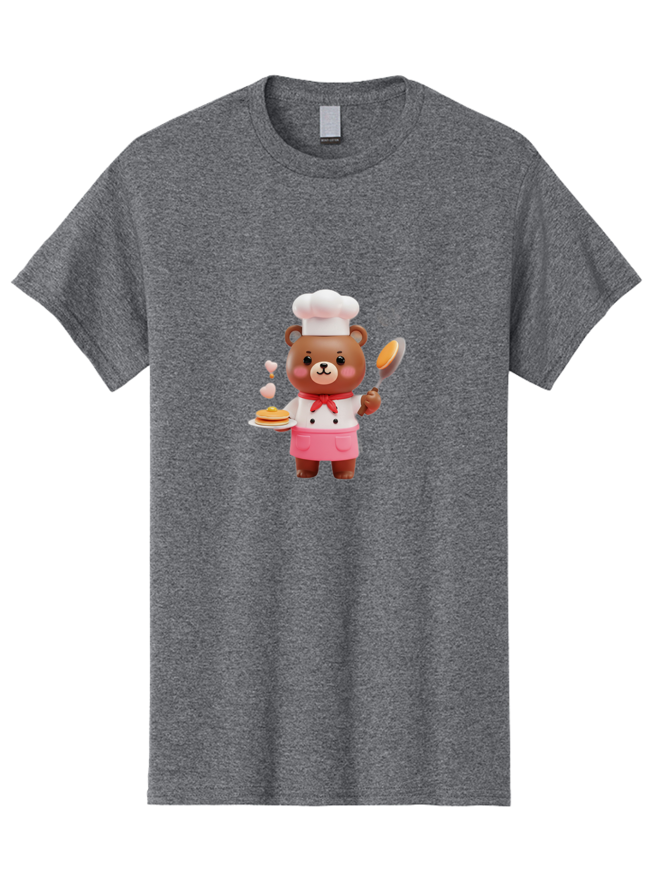 Chef-Bear-6 Men'S Graphic Tee, 100% Cotton, Comfortable Casual Summer Wear, Machine Washable, Vintage Camera, Old Camera, Antique Camera, Black Camera, Classic Photography, Photography Equipment, Nostalgic Device, Film Camera, Camera Art Bak235