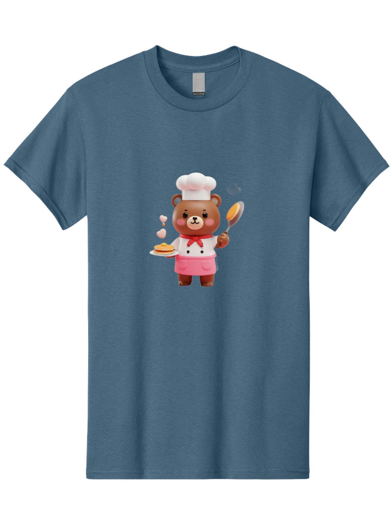 Chef-Bear-6 Men'S Graphic Tee, 100% Cotton, Comfortable Casual Summer Wear, Machine Washable, Vintage Camera, Old Camera, Antique Camera, Black Camera, Classic Photography, Photography Equipment, Nostalgic Device, Film Camera, Camera Art Bak235