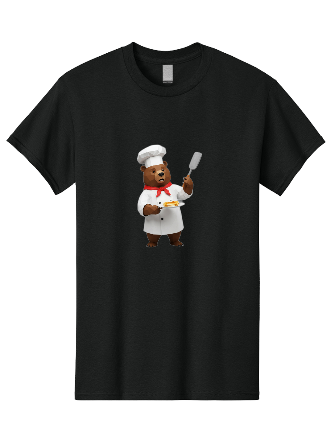 Chef-Bear-7 Men'S Graphic Tee, 100% Cotton, Comfortable Casual Summer Wear, Machine Washable, Vintage Camera, Old Camera, Antique Camera, Black Camera, Classic Photography, Photography Equipment, Nostalgic Device, Film Camera, Camera Art Bak236