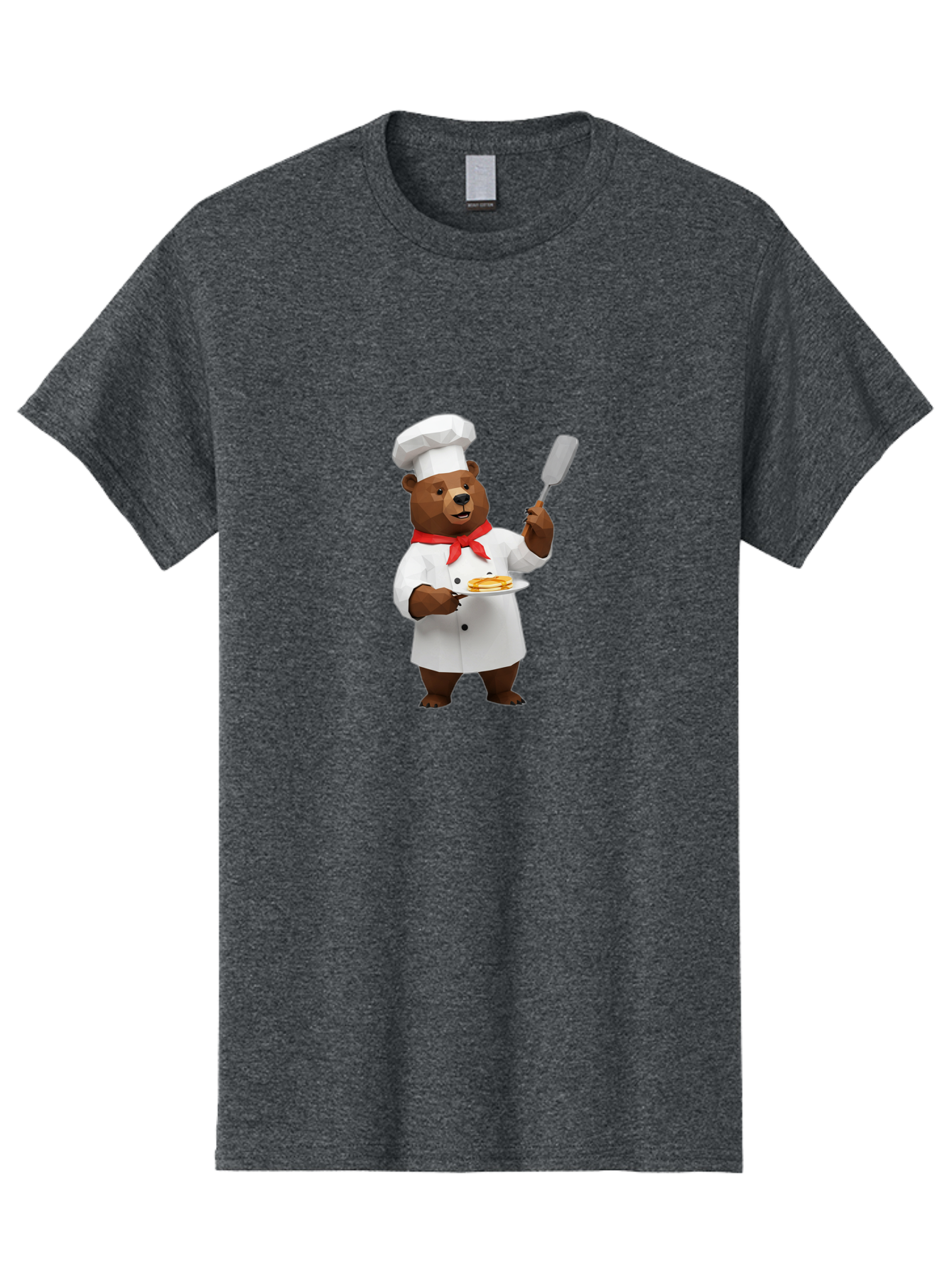 Chef-Bear-7 Men'S Graphic Tee, 100% Cotton, Comfortable Casual Summer Wear, Machine Washable, Vintage Camera, Old Camera, Antique Camera, Black Camera, Classic Photography, Photography Equipment, Nostalgic Device, Film Camera, Camera Art Bak236