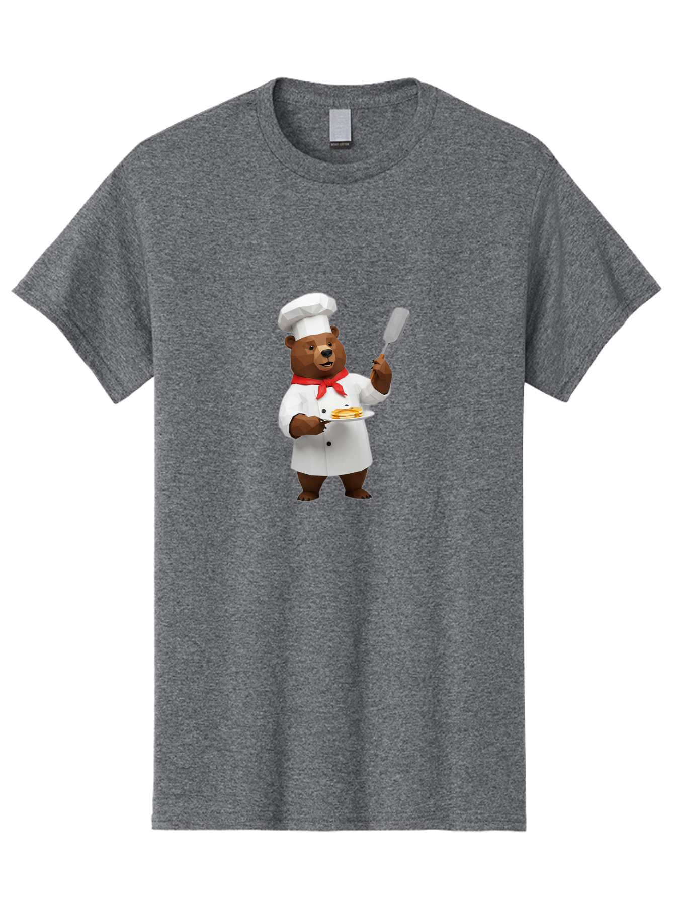 Chef-Bear-7 Men'S Graphic Tee, 100% Cotton, Comfortable Casual Summer Wear, Machine Washable, Vintage Camera, Old Camera, Antique Camera, Black Camera, Classic Photography, Photography Equipment, Nostalgic Device, Film Camera, Camera Art Bak236