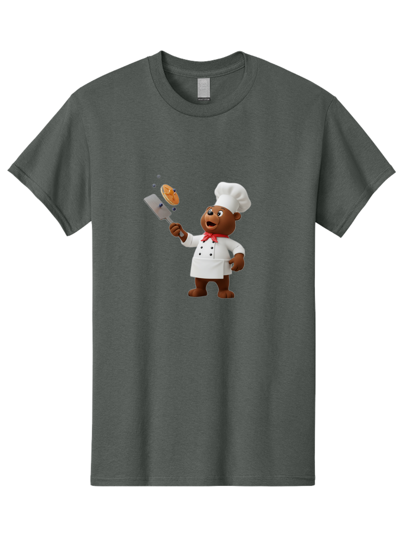 Chef-Bear Men'S Graphic Tee, 100% Cotton, Comfortable Casual Summer Wear, Machine Washable, Vintage Camera, Old Camera, Antique Camera, Black Camera, Classic Photography, Photography Equipment, Nostalgic Device, Film Camera, Camera Art Bak238