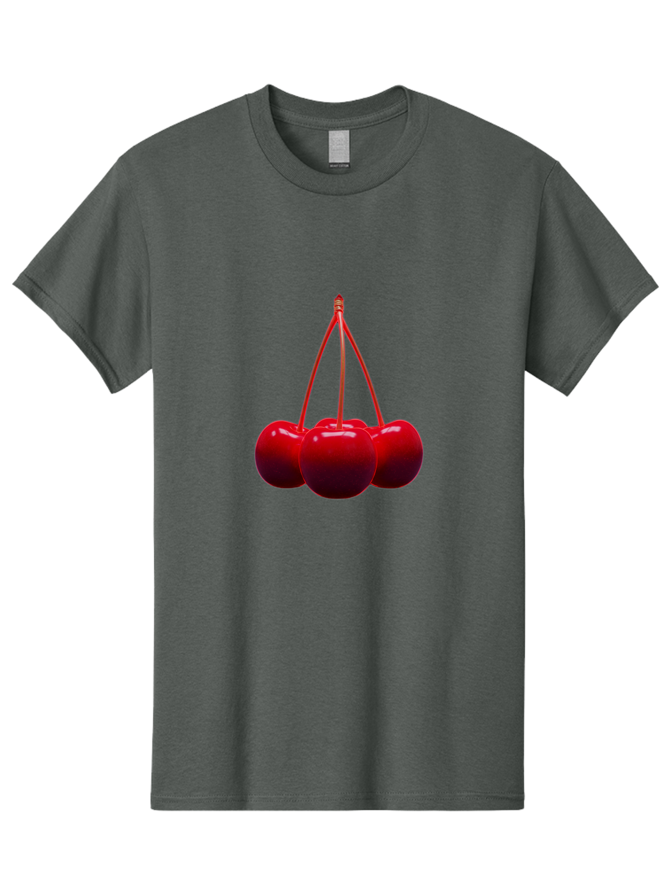 Cherries Men'S Graphic Tee, 100% Cotton, Comfortable Casual Summer Wear, Machine Washable, Vintage Camera, Old Camera, Antique Camera, Black Camera, Classic Photography, Photography Equipment, Nostalgic Device, Film Camera, Camera Art Bak239