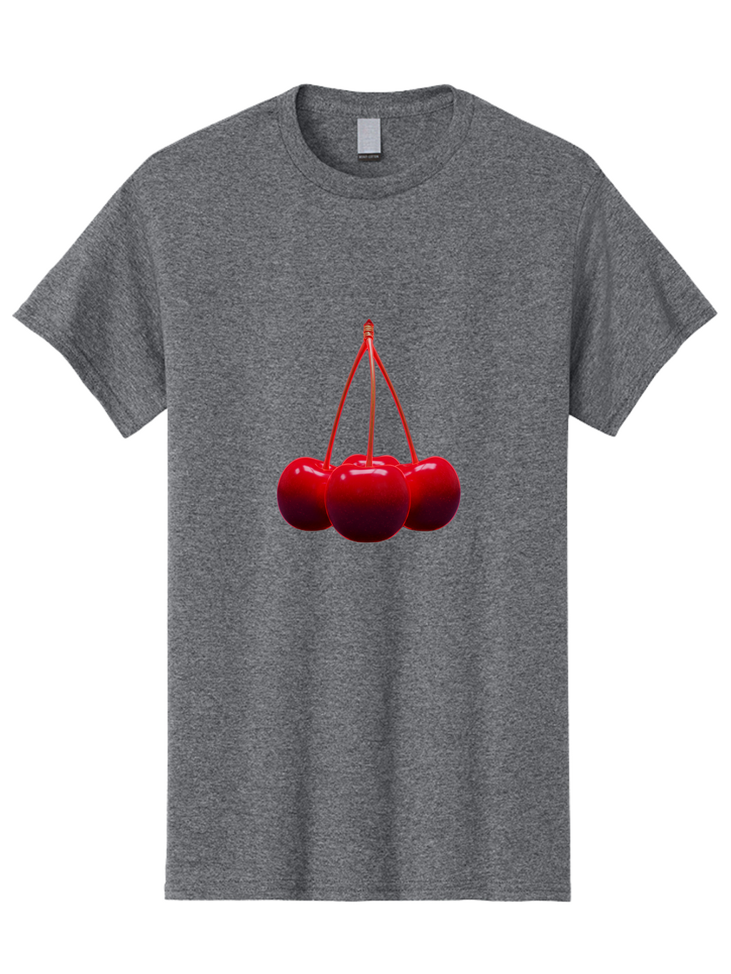 Cherries Men'S Graphic Tee, 100% Cotton, Comfortable Casual Summer Wear, Machine Washable, Vintage Camera, Old Camera, Antique Camera, Black Camera, Classic Photography, Photography Equipment, Nostalgic Device, Film Camera, Camera Art Bak239