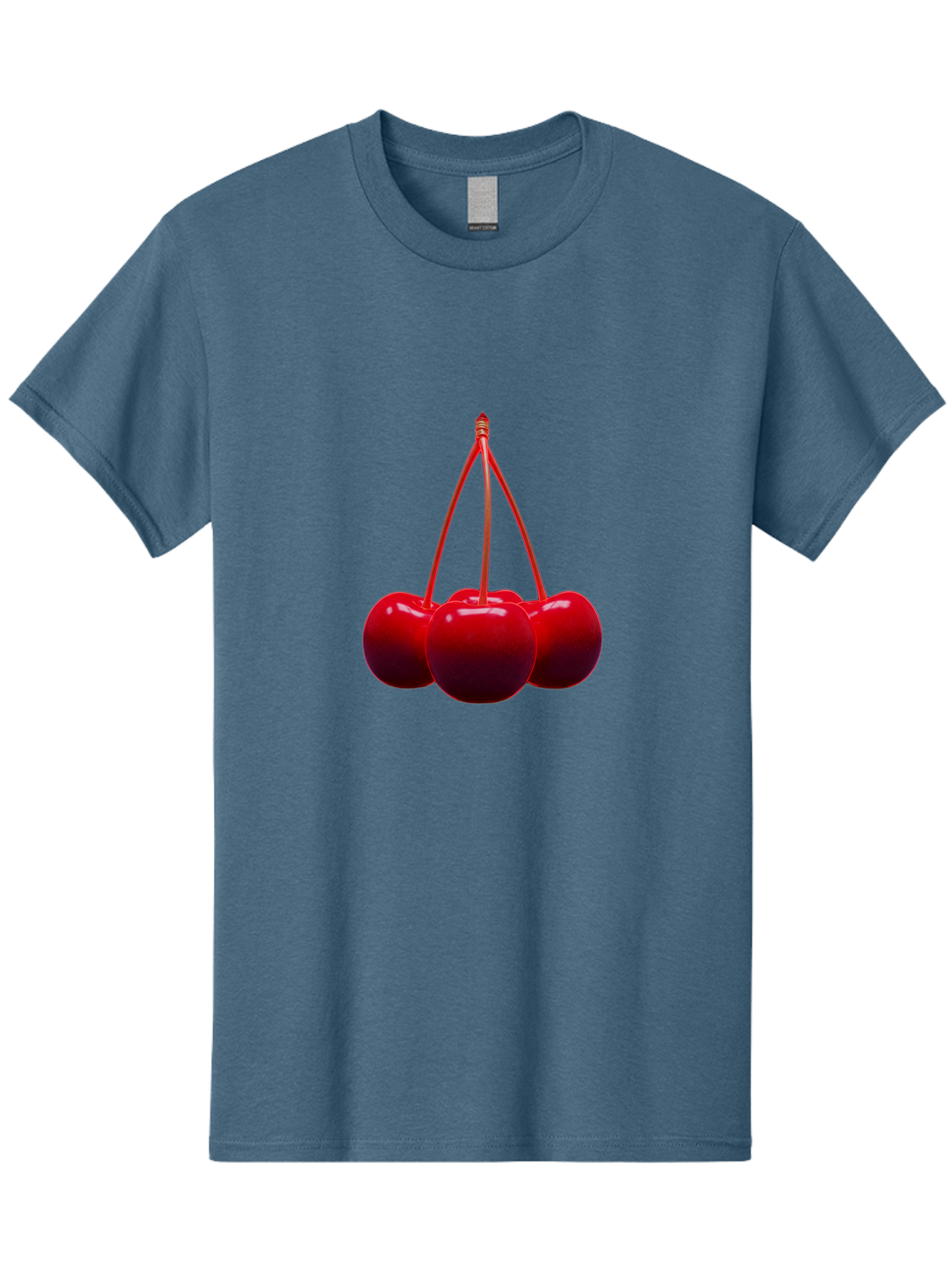 Cherries Men'S Graphic Tee, 100% Cotton, Comfortable Casual Summer Wear, Machine Washable, Vintage Camera, Old Camera, Antique Camera, Black Camera, Classic Photography, Photography Equipment, Nostalgic Device, Film Camera, Camera Art Bak239