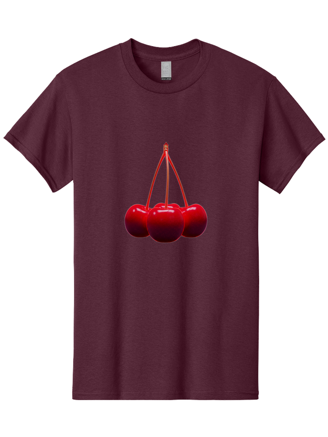 Cherries Men'S Graphic Tee, 100% Cotton, Comfortable Casual Summer Wear, Machine Washable, Vintage Camera, Old Camera, Antique Camera, Black Camera, Classic Photography, Photography Equipment, Nostalgic Device, Film Camera, Camera Art Bak239