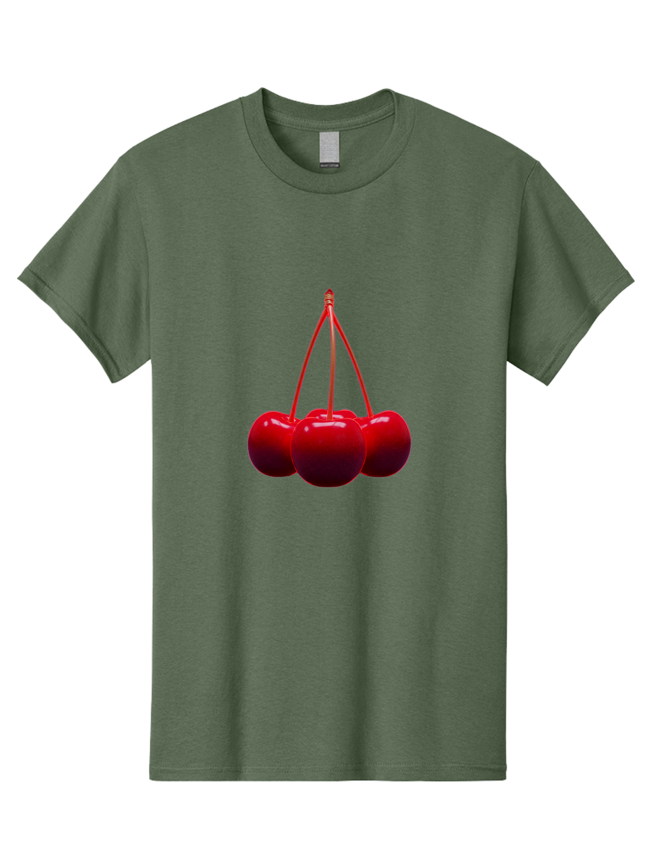 Cherries Men'S Graphic Tee, 100% Cotton, Comfortable Casual Summer Wear, Machine Washable, Vintage Camera, Old Camera, Antique Camera, Black Camera, Classic Photography, Photography Equipment, Nostalgic Device, Film Camera, Camera Art Bak239