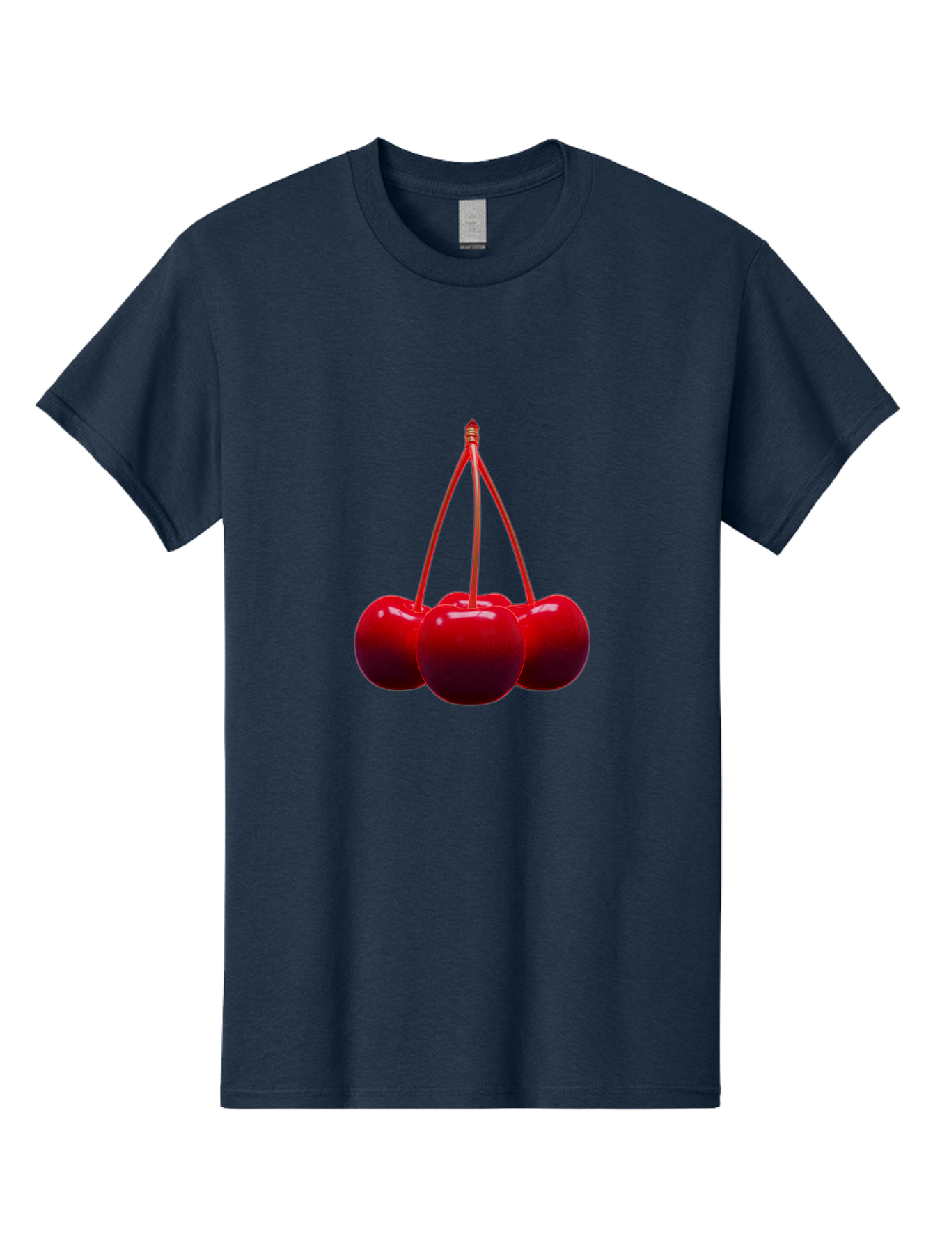 Cherries Men'S Graphic Tee, 100% Cotton, Comfortable Casual Summer Wear, Machine Washable, Vintage Camera, Old Camera, Antique Camera, Black Camera, Classic Photography, Photography Equipment, Nostalgic Device, Film Camera, Camera Art Bak239
