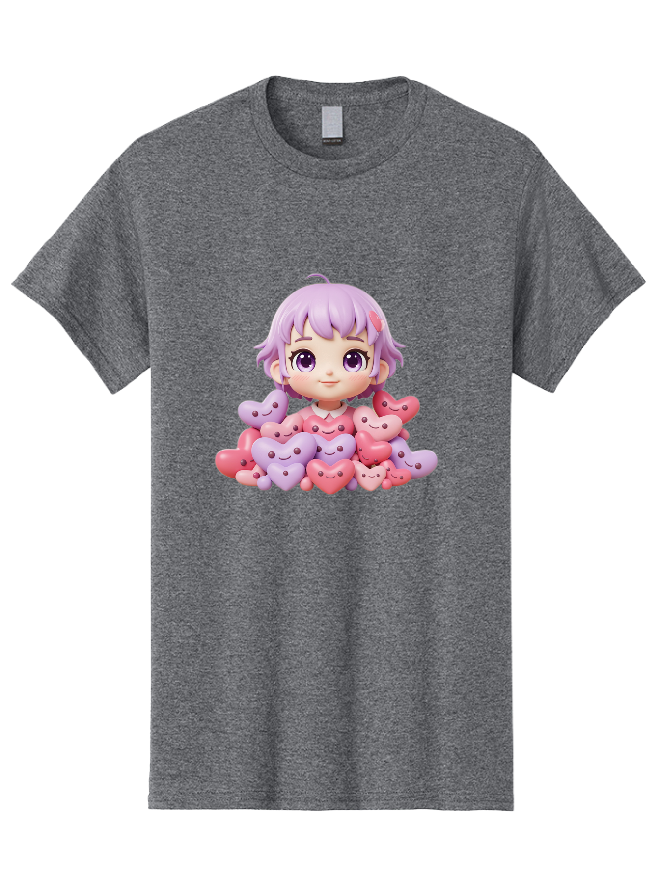 Chibi-Girl-With-Hearts Men'S Graphic Tee, 100% Cotton, Comfortable Casual Summer Wear, Machine Washable, Vintage Camera, Old Camera, Antique Camera, Black Camera, Classic Photography, Photography Equipment, Nostalgic Device, Film Camera, Bak241
